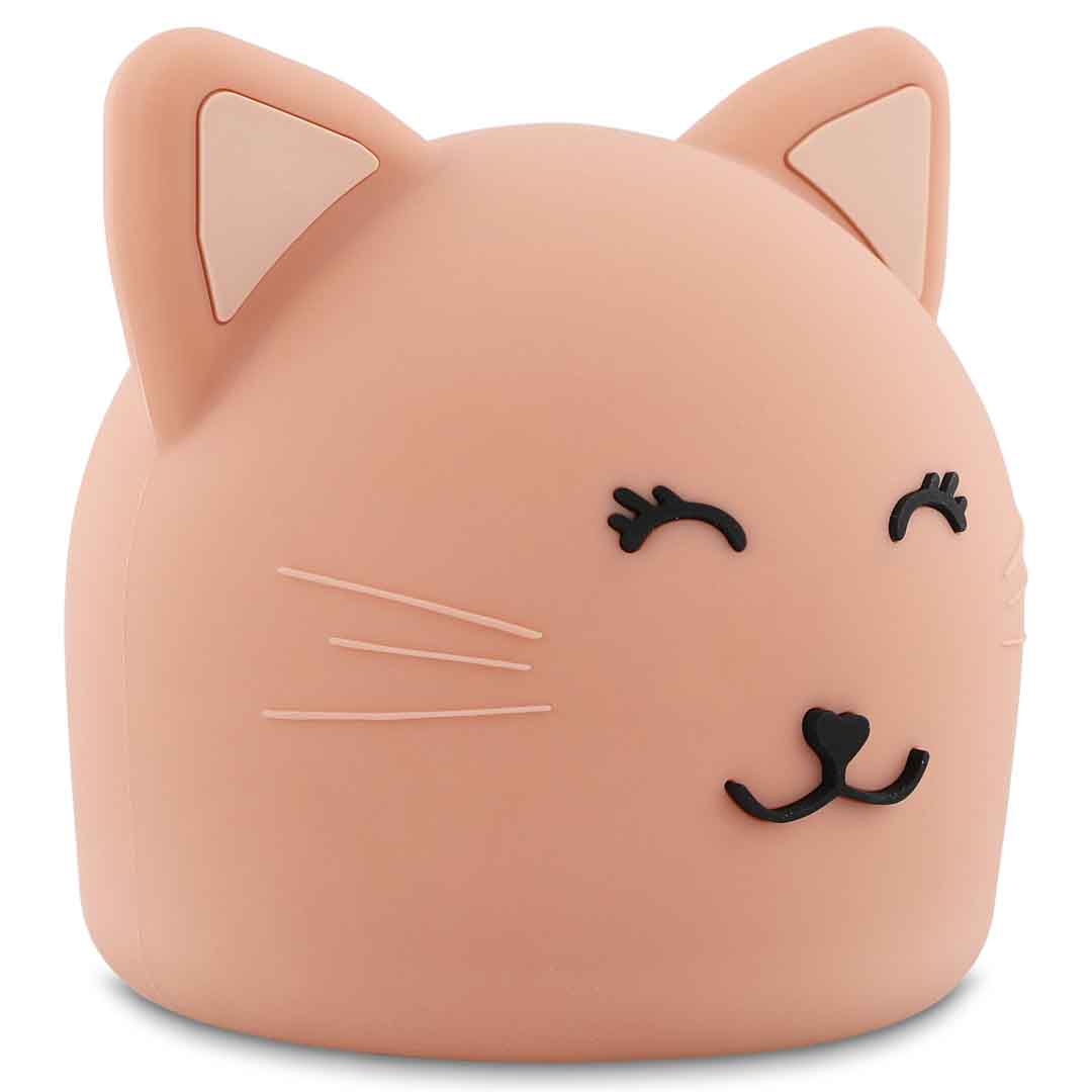 Trixie Baby Nachtlicht aus Silikon Mrs Cat Katze rosa