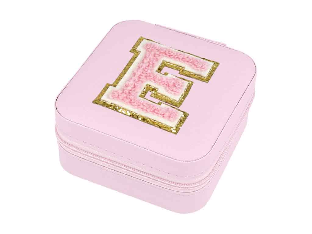 BB Klostermann Schmuckbox Buchstabe E Rosa