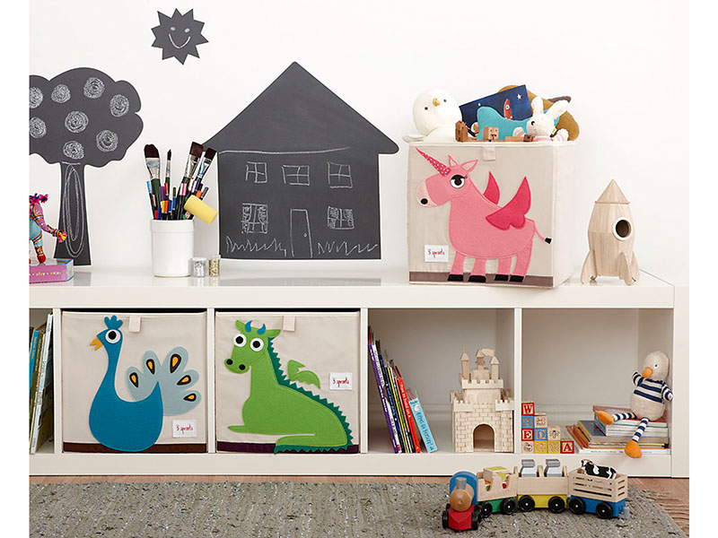 3 Sprouts Aufbewahrungsbox Regalbox Motiv Hund