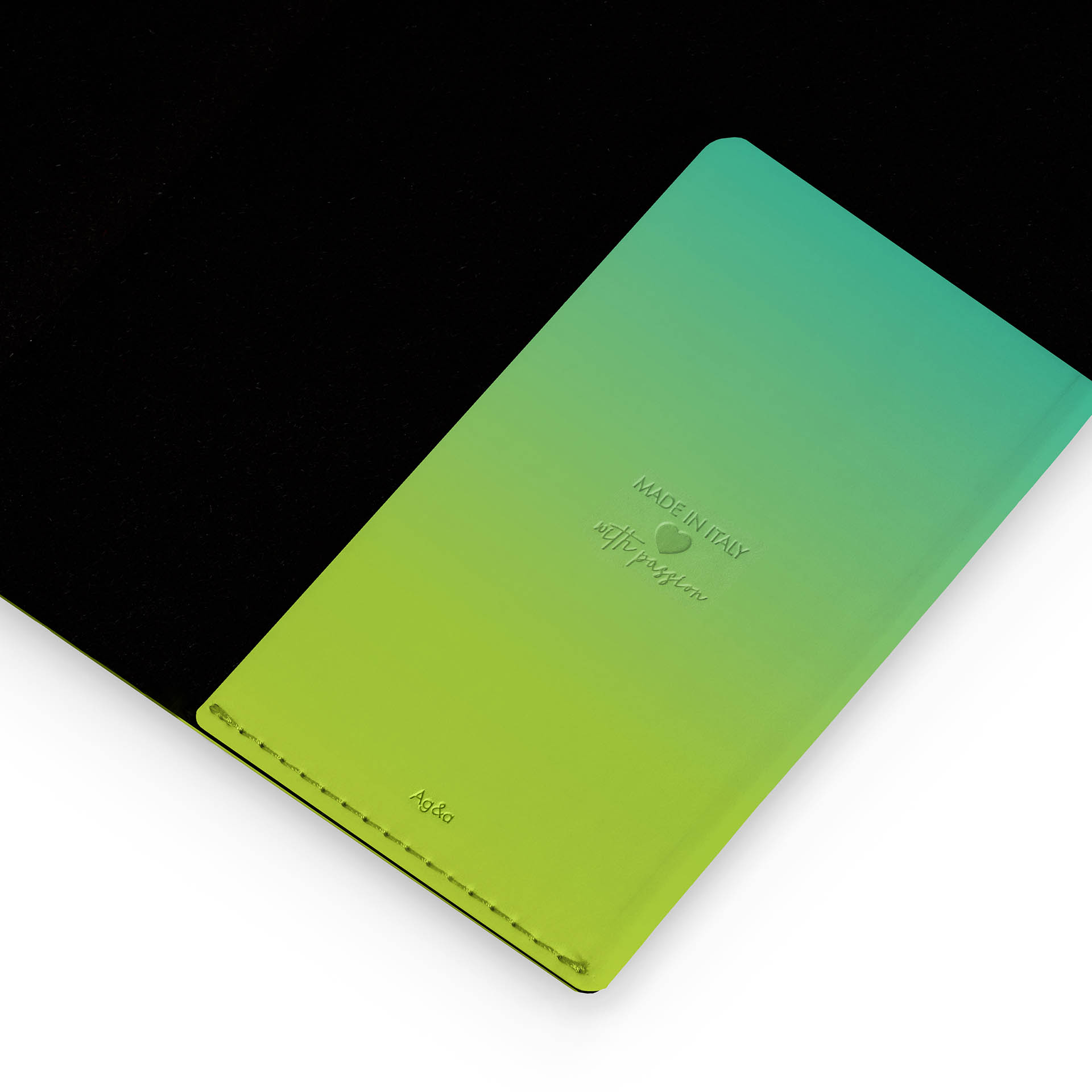 Legami Terminplaner 12 Monate mit Notizbuch M 2027 Shades of Green