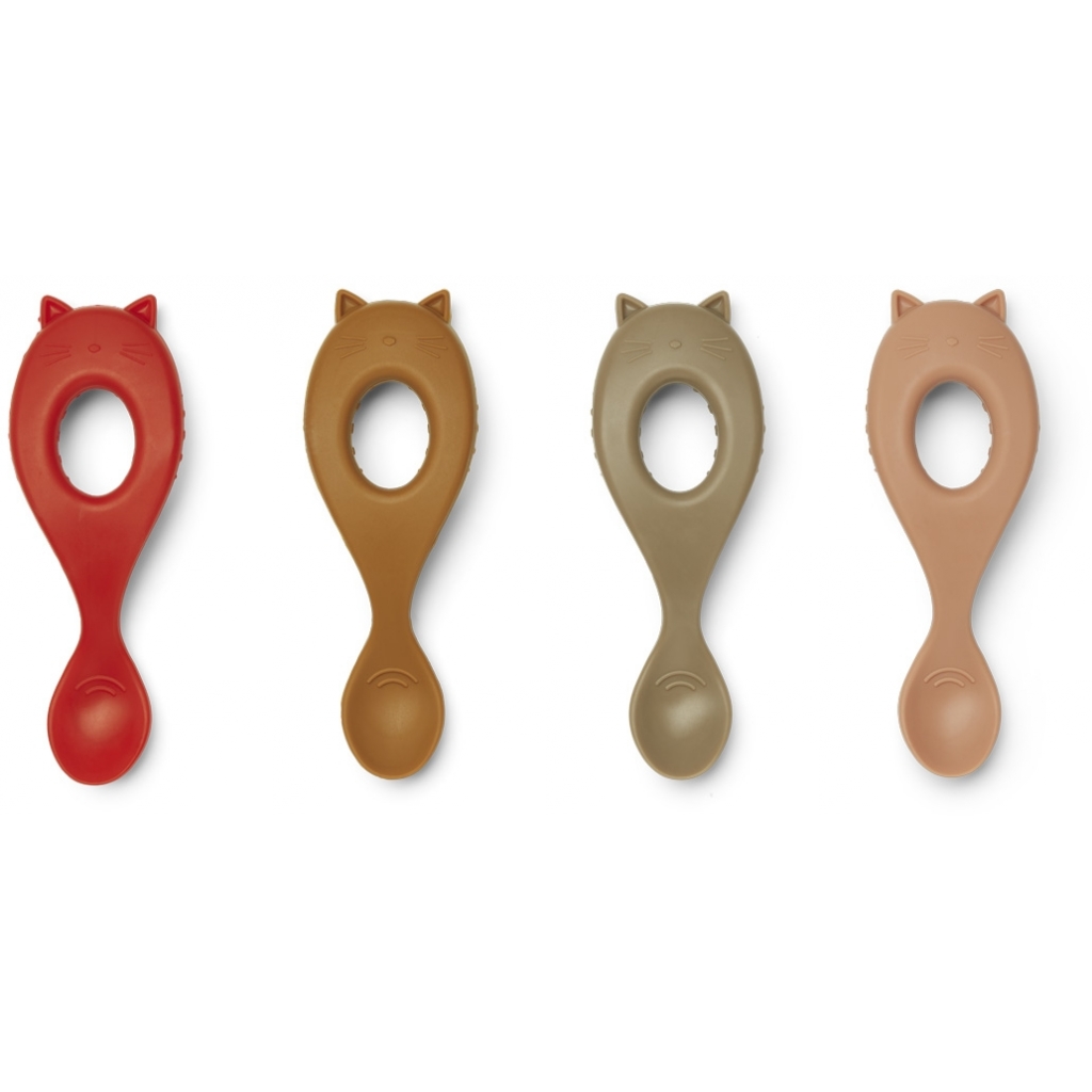 Liewood Soft Baby Silikon Löffel 4er Pack Multi Liewood Soft Baby Silikon Löffel 4er Pack Multi