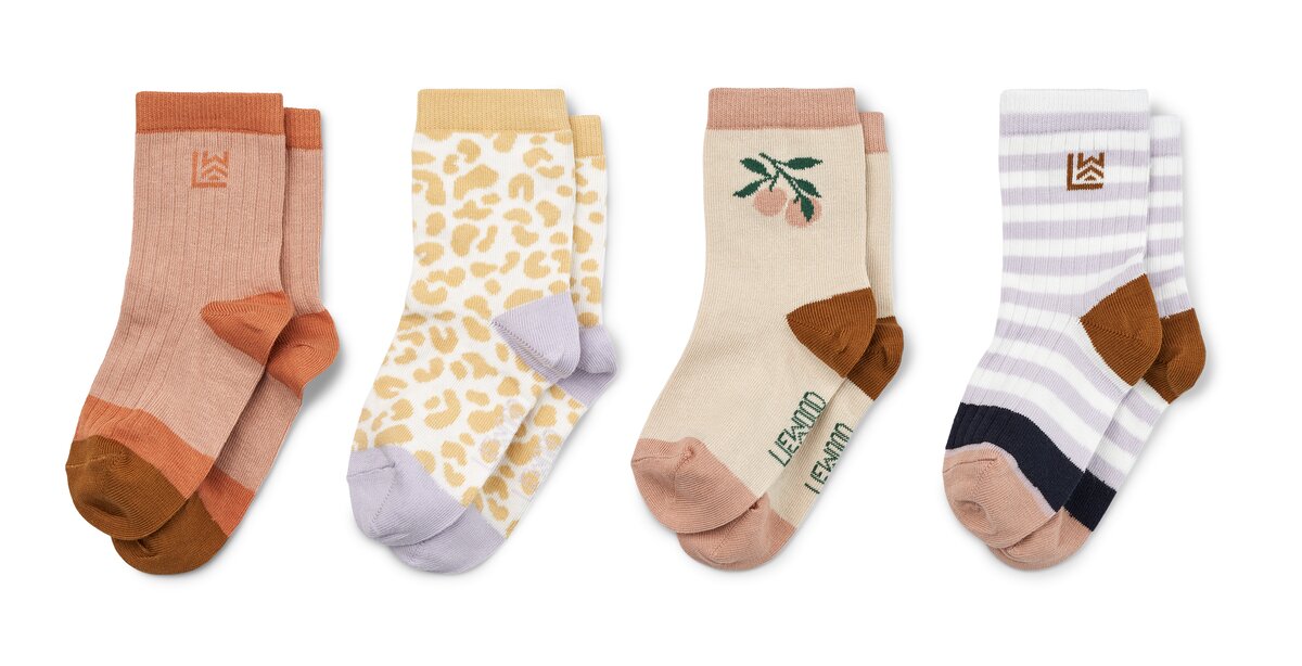 Liewood Strümpfe Socken Silas Leo Jojoba 4er Set