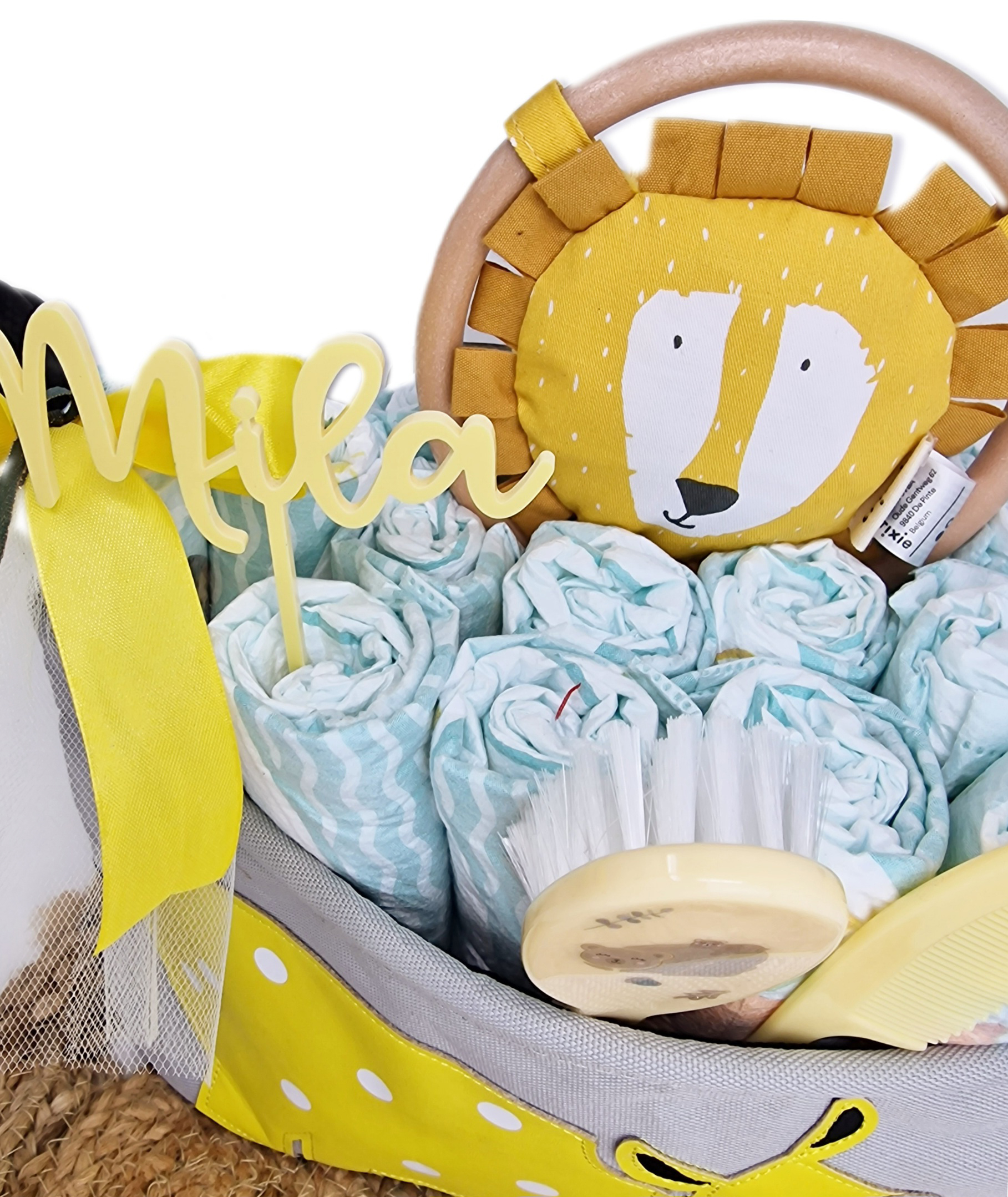 Elfenstall Windeltorte 3 Sprouts Kinderwagentasche Nashorn Elfenstall Windeltorte 3 Sprouts Kinderwagentasche Nashorn