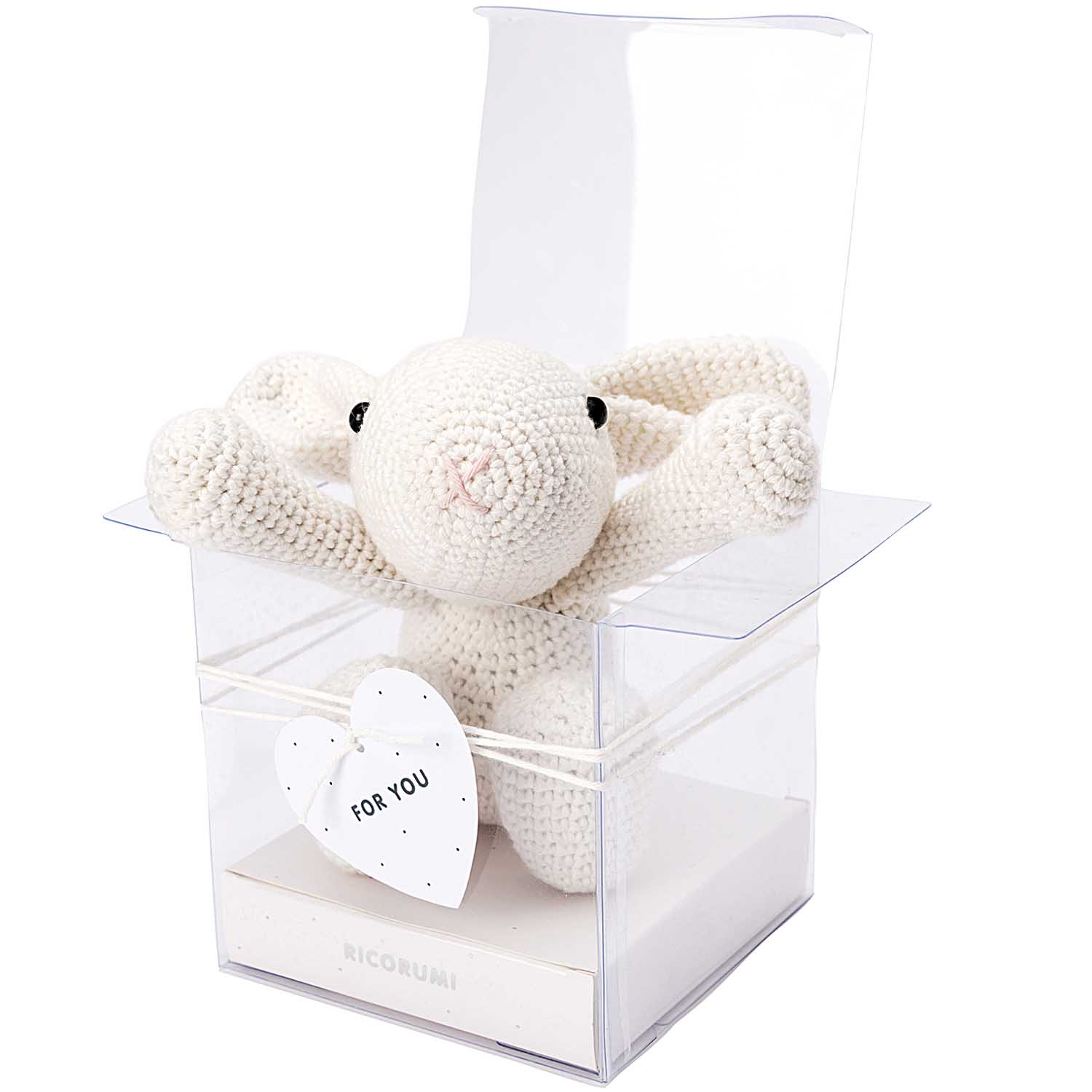 Rico Design Kinder Häkel-Set Bastelset Ricorumi Puppies Hase