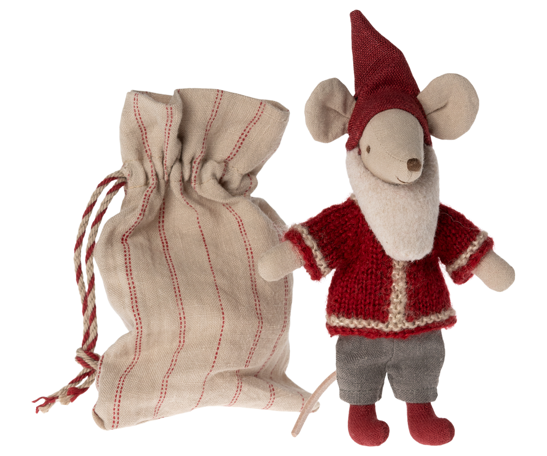 Maileg Weihnachtsmann Maus großer Bruder Maileg Weihnachtsmann Maus großer Bruder