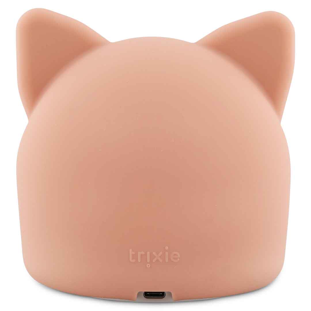 Trixie Baby Nachtlicht aus Silikon Mrs Cat Katze rosa