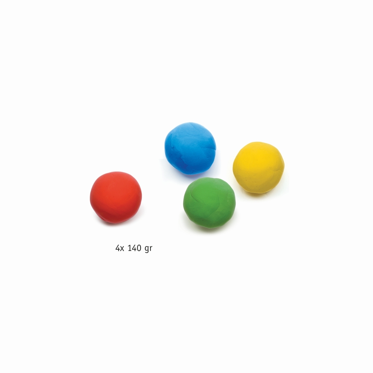 Djeco Knete im 4er Set Knetset Bunt