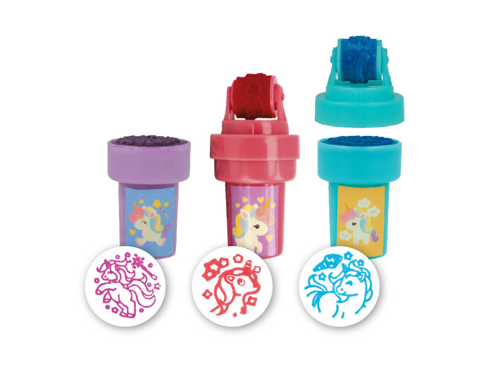 BB Klostermann 2 in 1 Rollstempel Einhorn 1 Stück