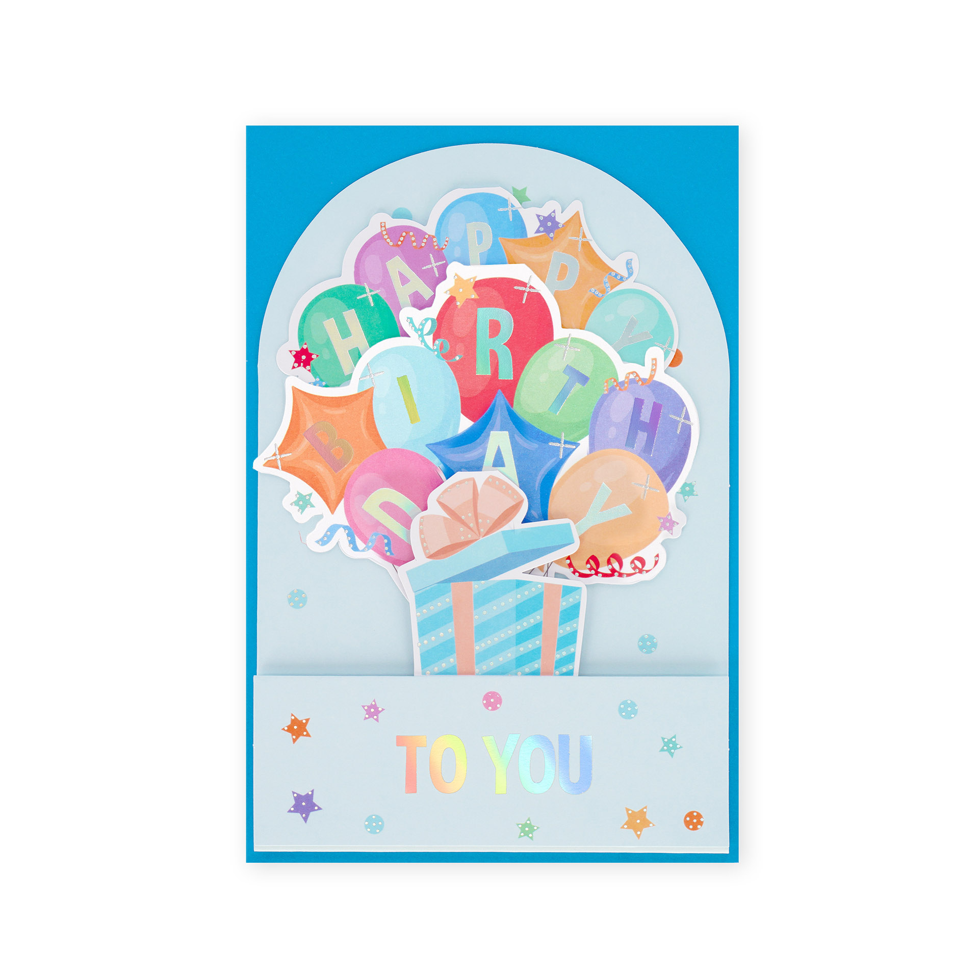 Legami Pop-Up Glückwunschkarte Grußkarte Happy Birthday Balloons