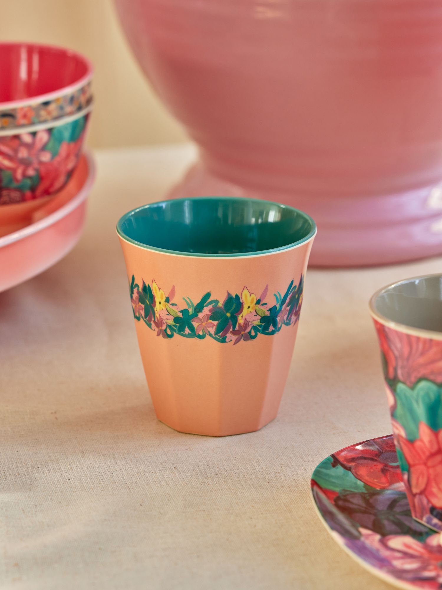 Rice Melaminbecher Blume Hilma Forever Print Medium Rice Melaminbecher Blume Hilma Forever Print Medium
