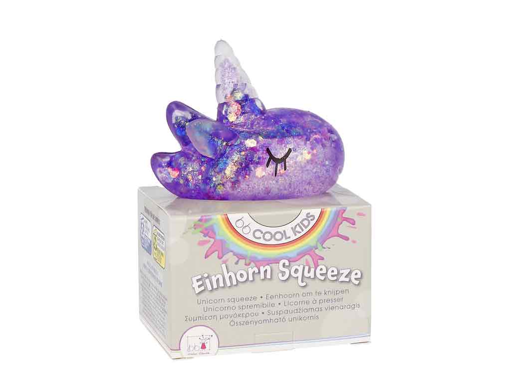 BB Klostermann Quetschfigur Stressball Einhorn sortiert