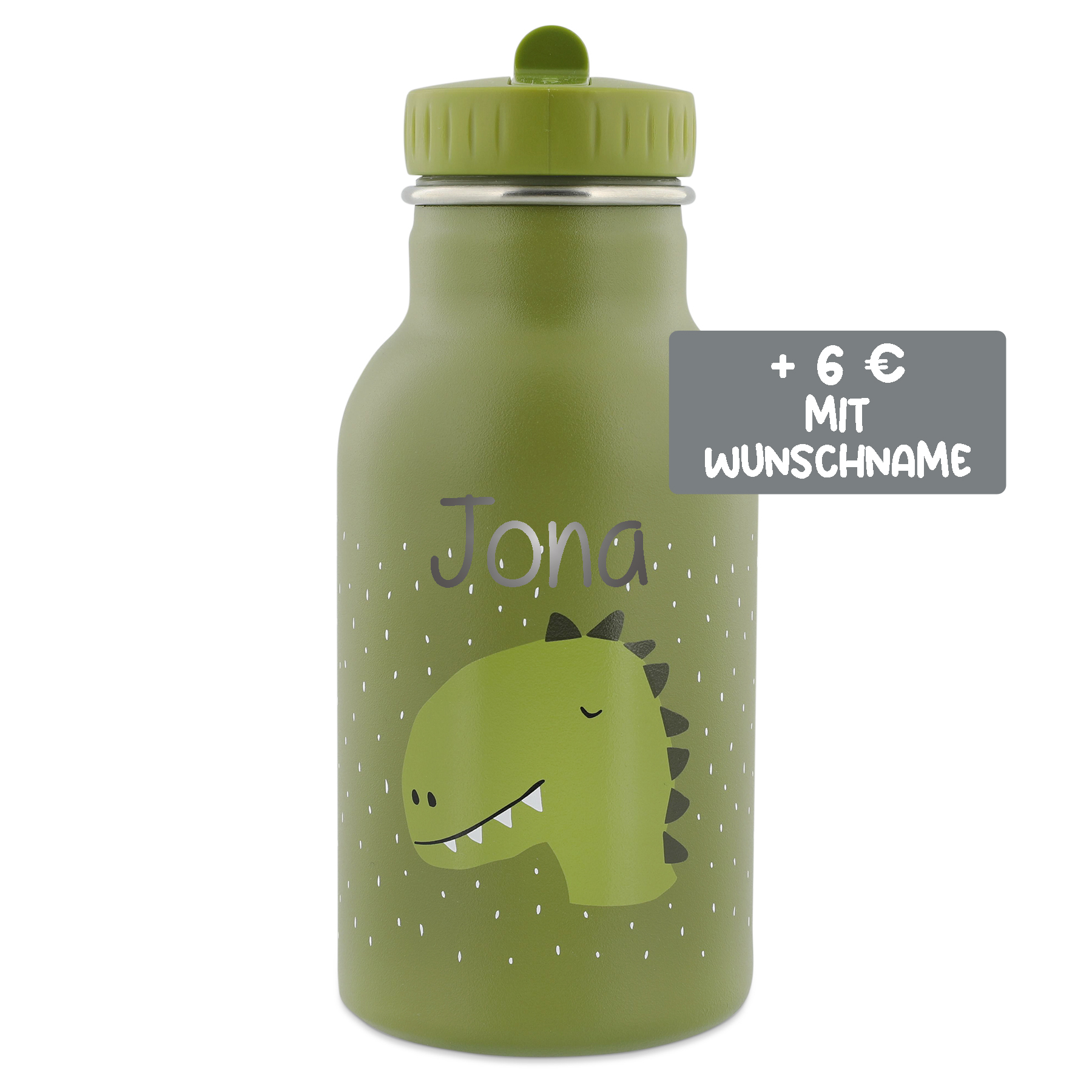 Trixie Baby Thermo-Trinkflasche Edelstahl Dino Dinosaurier 350 ml Trixie Baby Thermo-Trinkflasche Edelstahl Dino Dinosaurier 350 ml