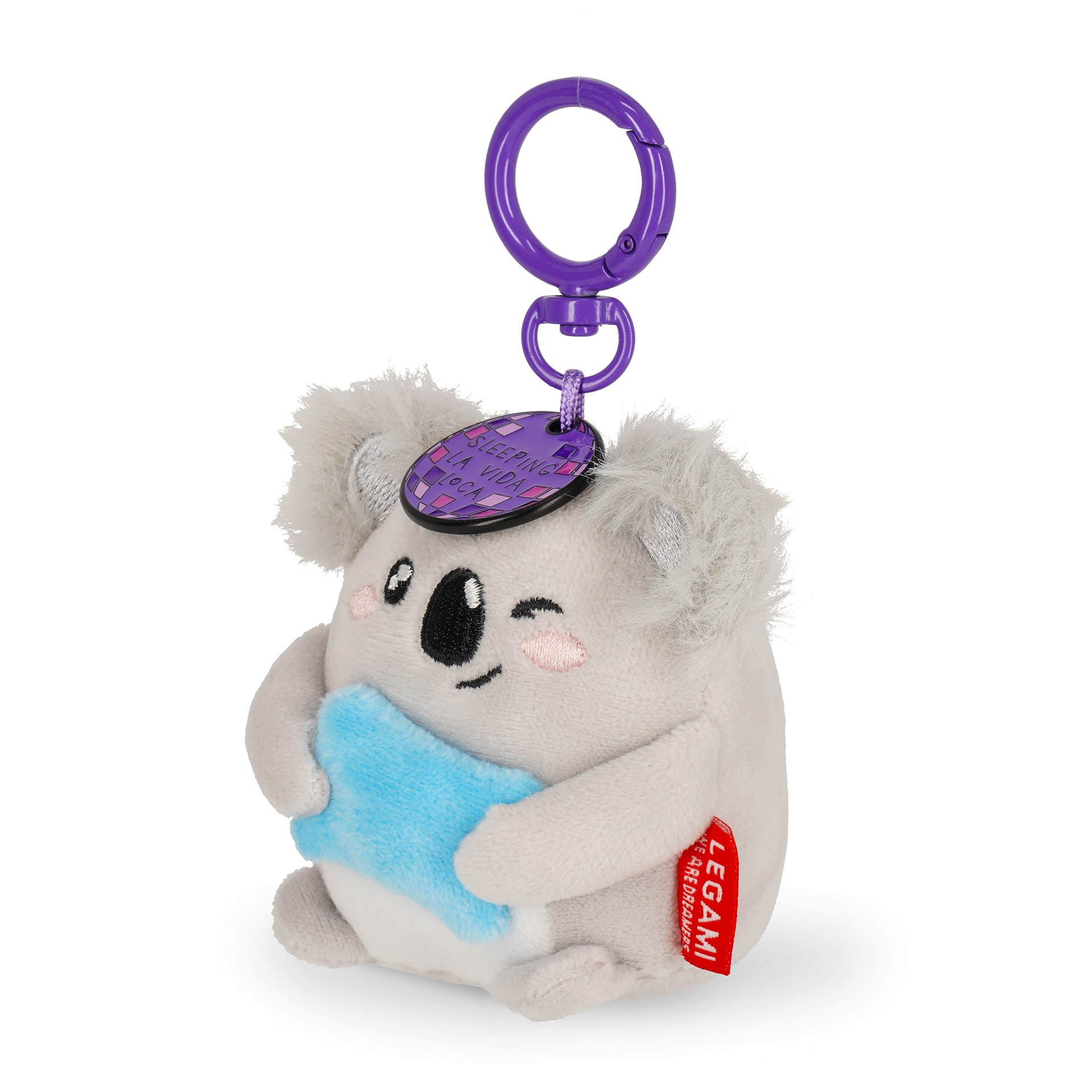Legami Plüsch-Schlüsselanhänger Super Soft Sleeping La Vida Loca Koala