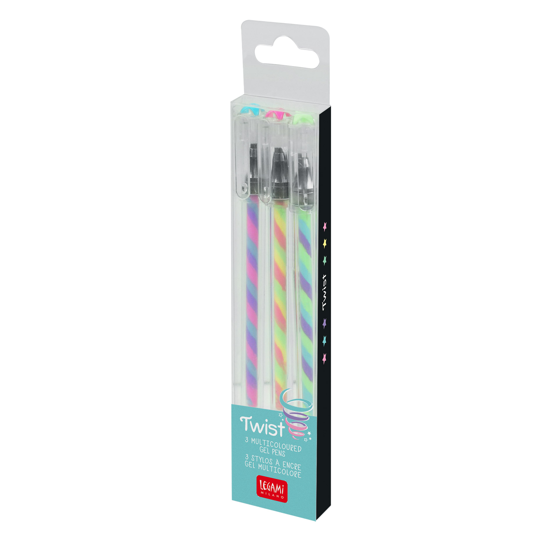 Legami mehrfarbiger Gelstift Twist 3 er Set