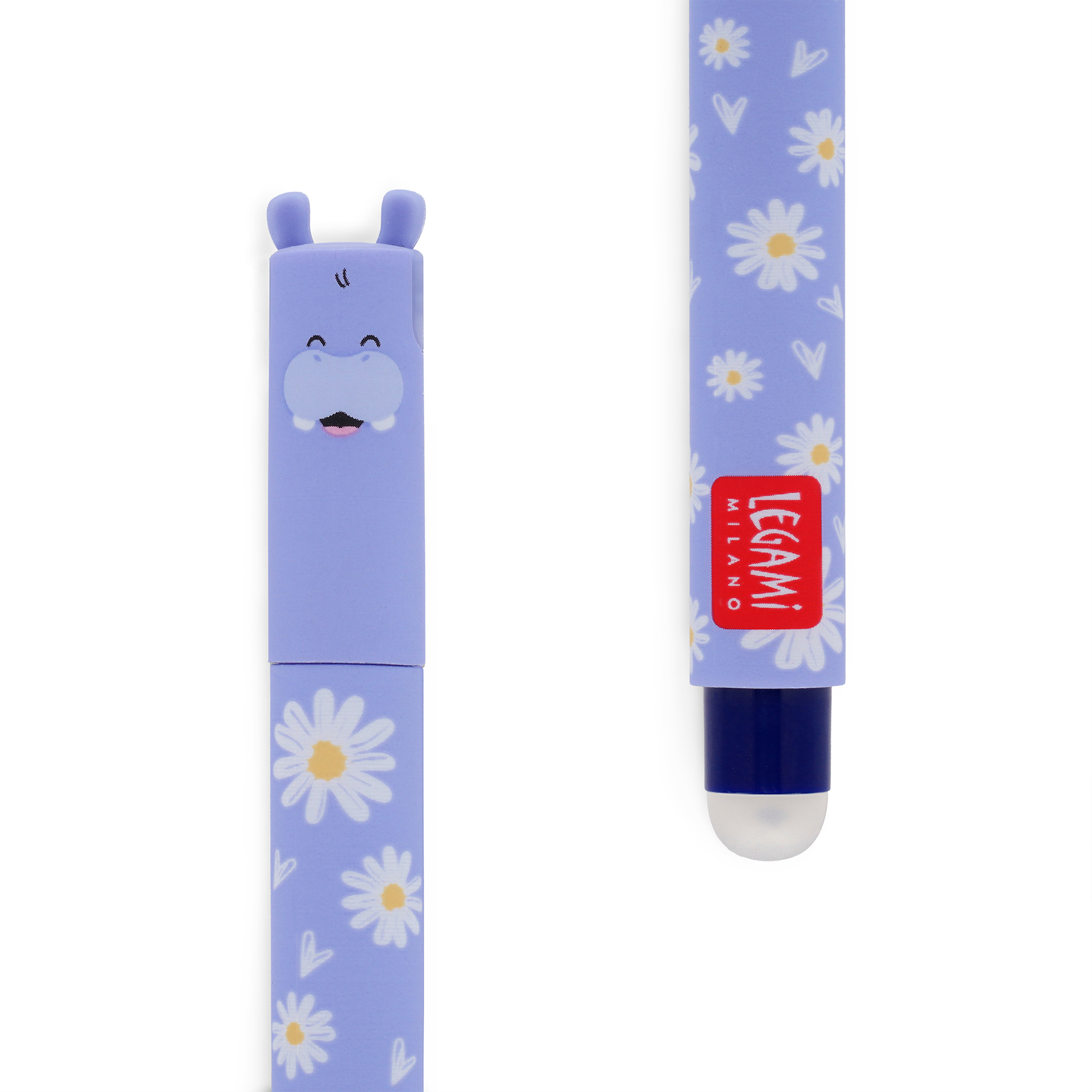 Legami Löschbarer Gelstift Gel Pen Hippo Nilpferd