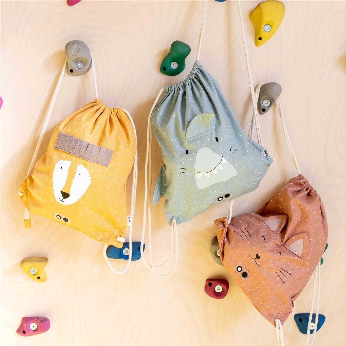 Trixie Turnbeutel Turntasche Mr Dino Dinosaurier Grün