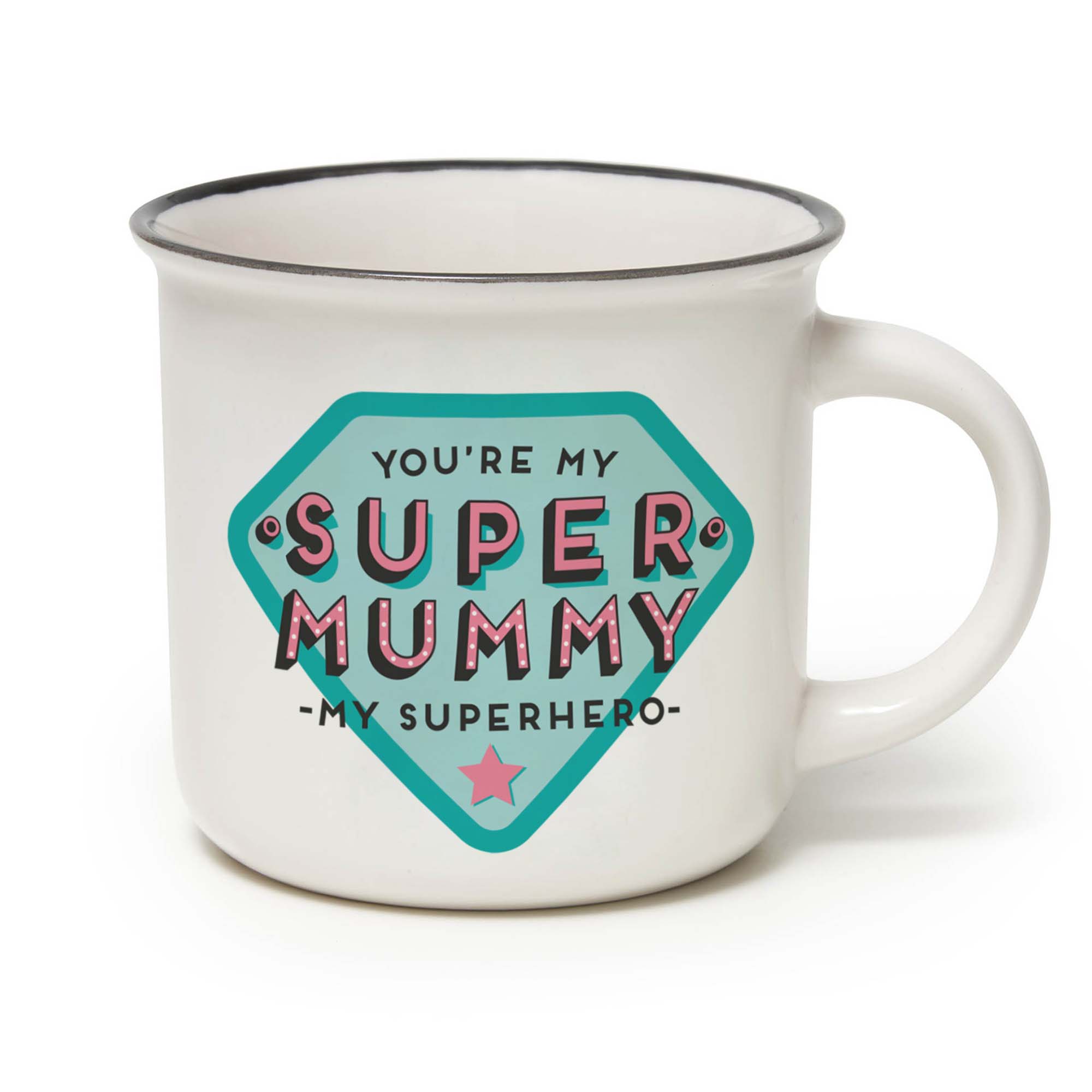 Legami Porzellantasse Trinkbecher Cu-Puccino Super-Mummy