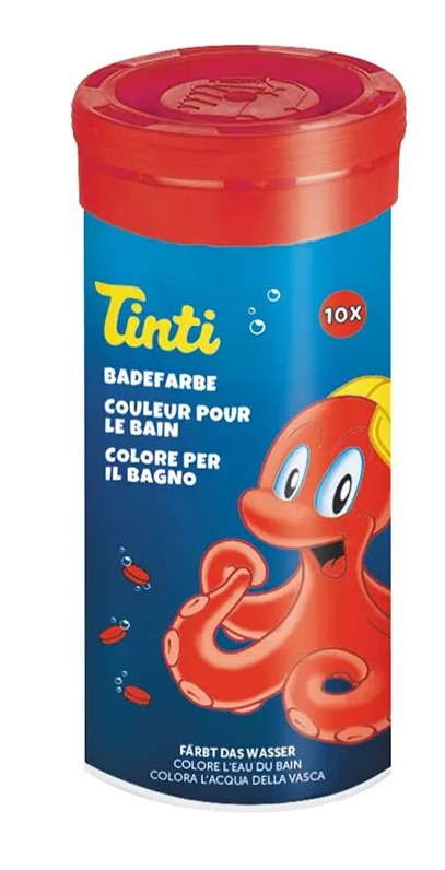 Tinti Badefarbe rot