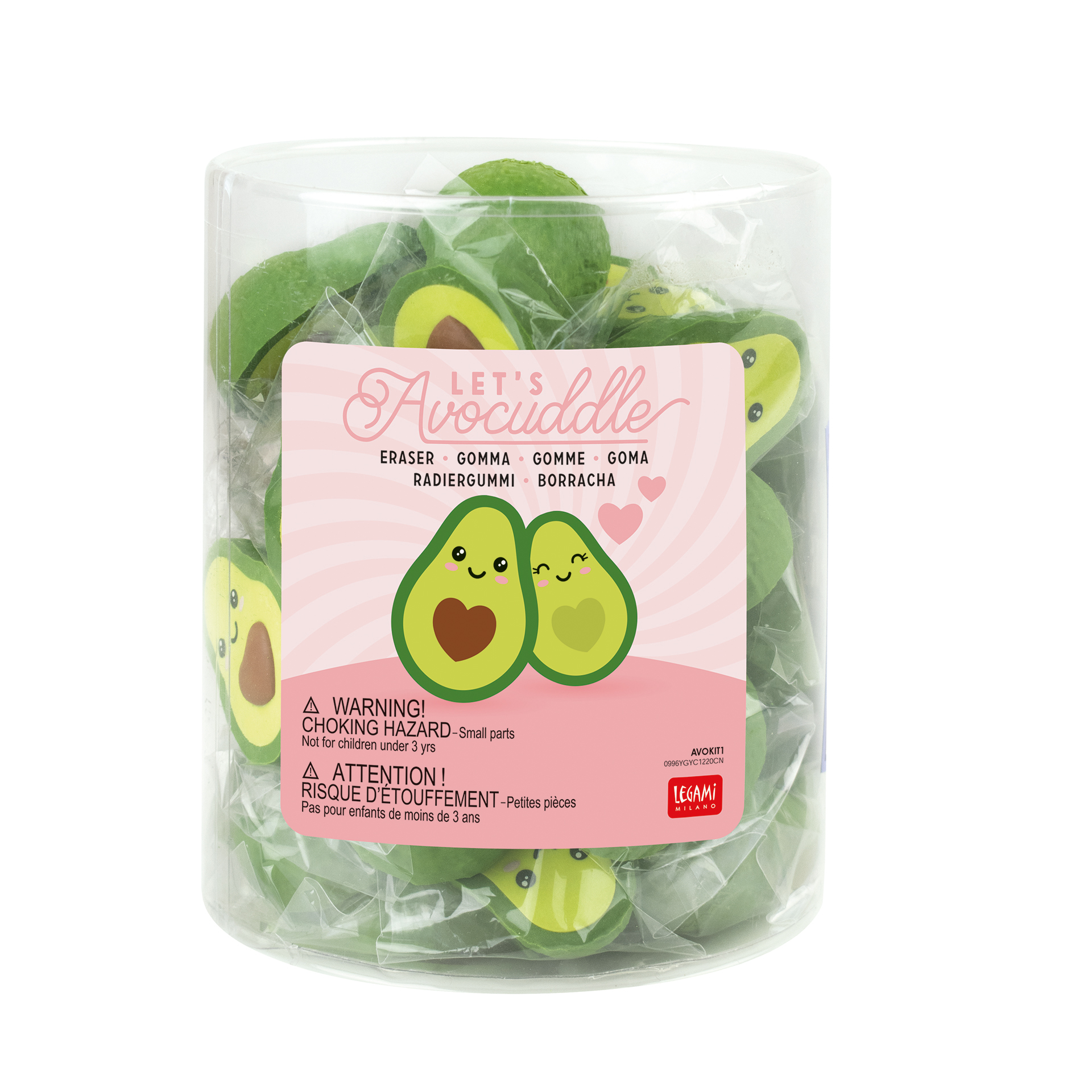 Legami Maxi Radiergummi Avocado Let's Avocuddle
