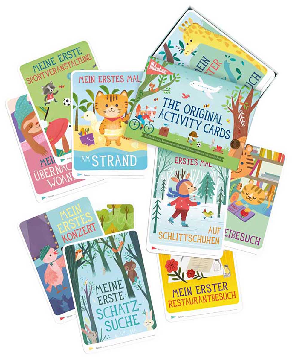 Milestone Activity Cards Meilensteinkarten Babykarten 30 Stück Milestone Activity Cards Meilensteinkarten Babykarten 30 Stück