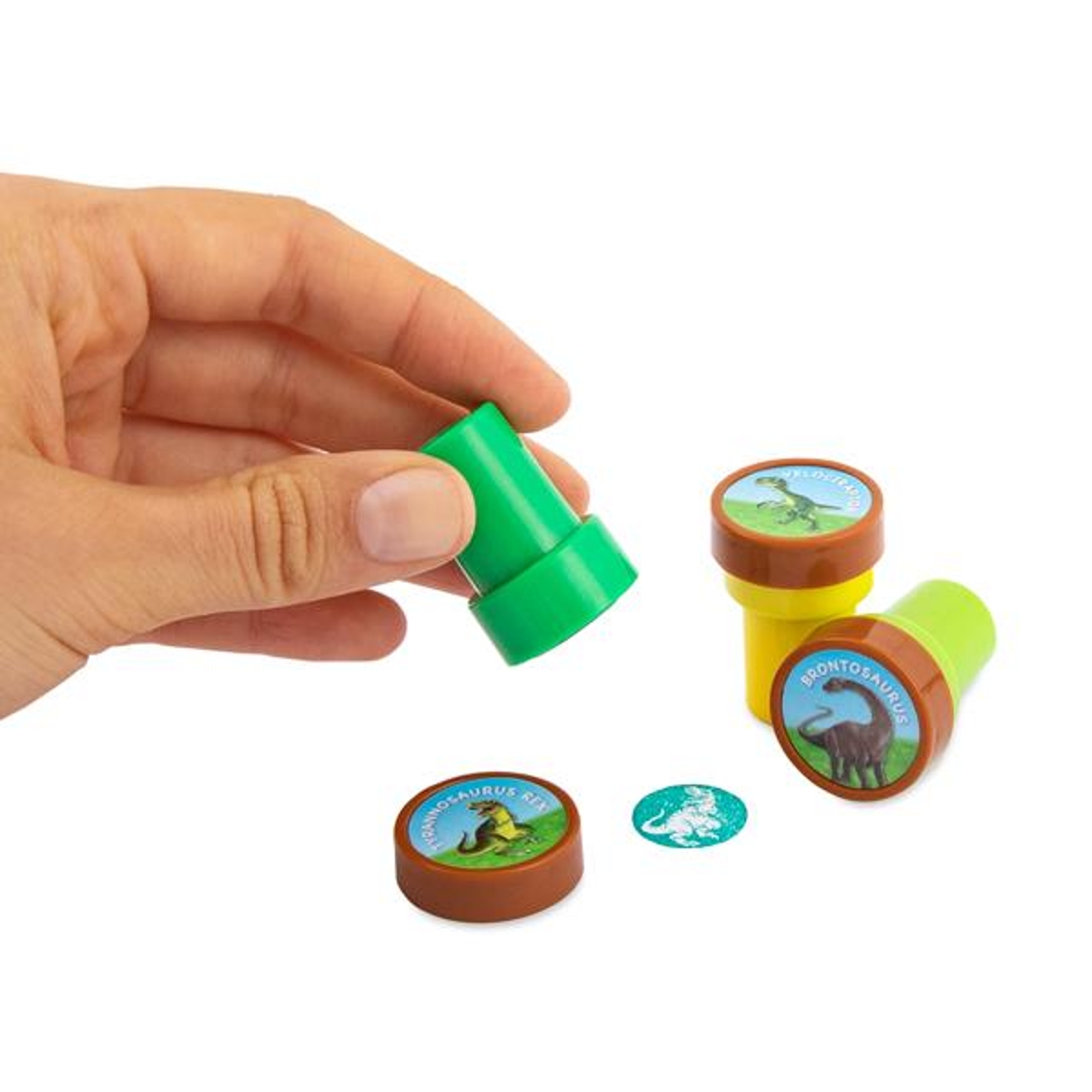 Trendhaus Dinosaurier-Arten Stempel selbstfärbend sortiert