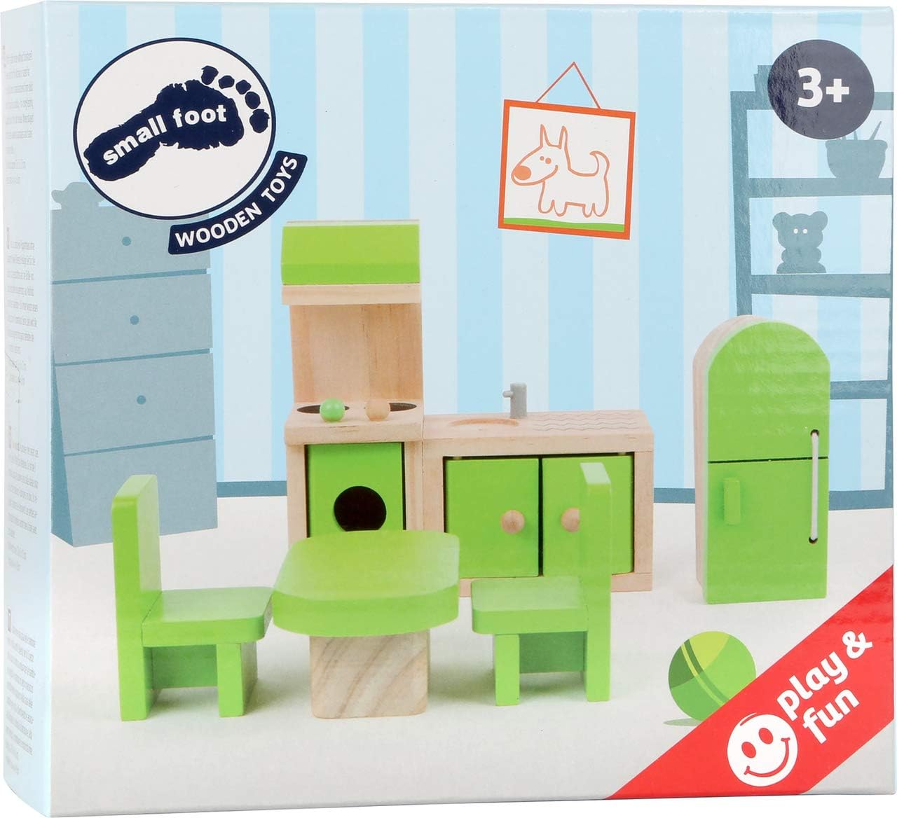 Small Foot Puppenhaus Erweiterung 10873 Küche grün