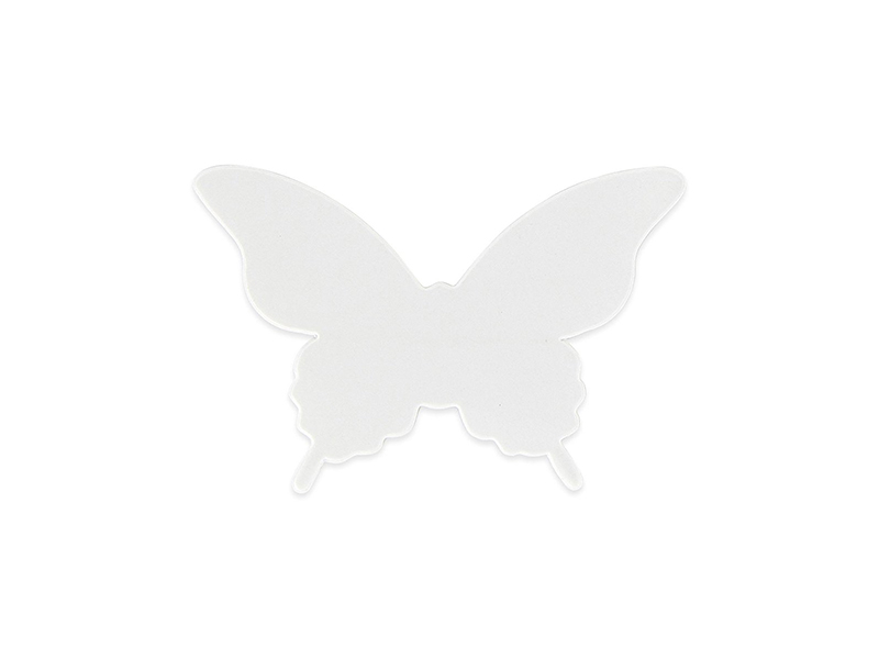 Elfenstall 3D Papier Wandsticker Schmetterling 20 Stück Farbe Weiß
