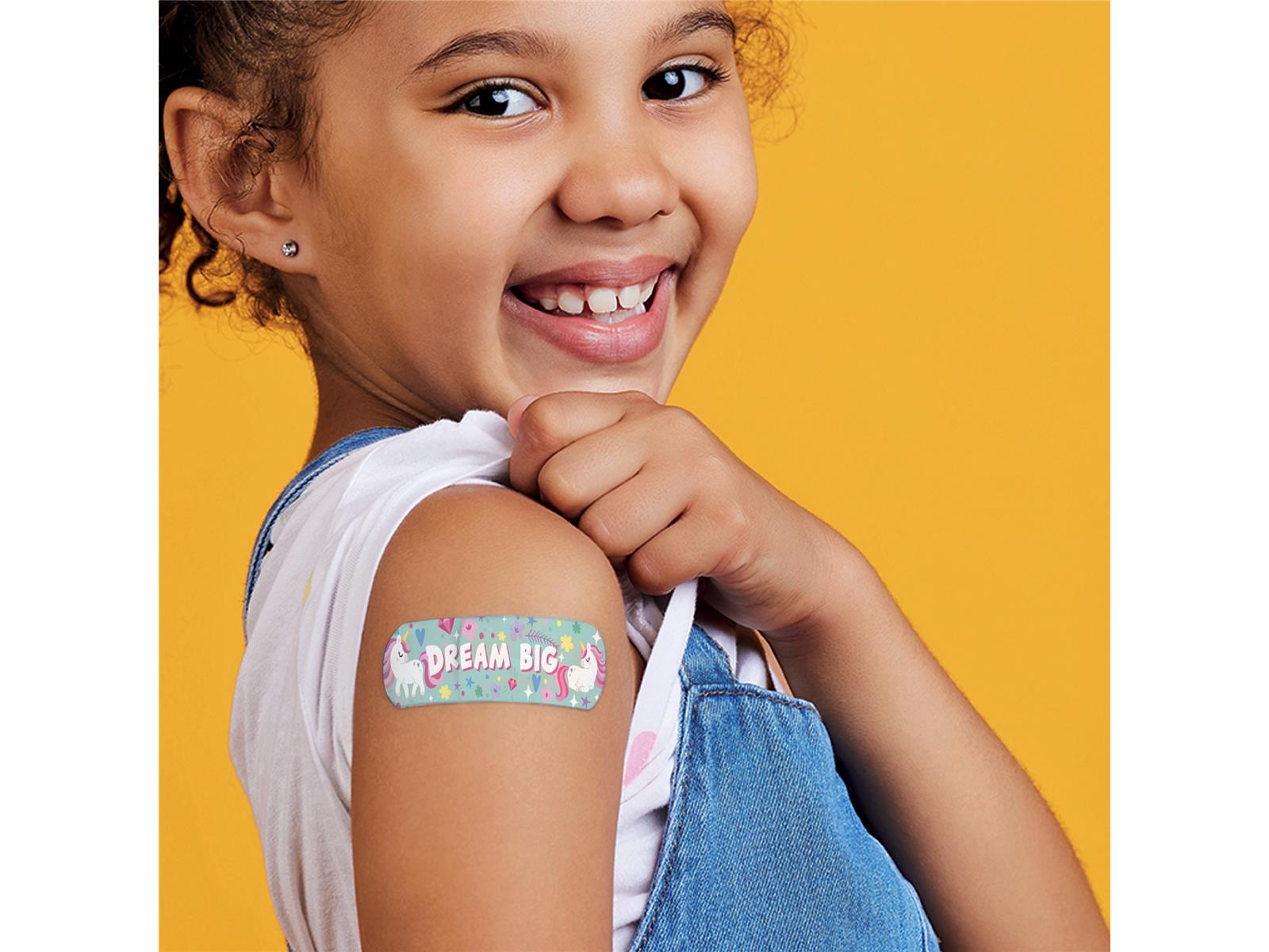 Legami 30 Bedruckte Pflaster Kinderpflaster Be Brave Unicorn Einhorn