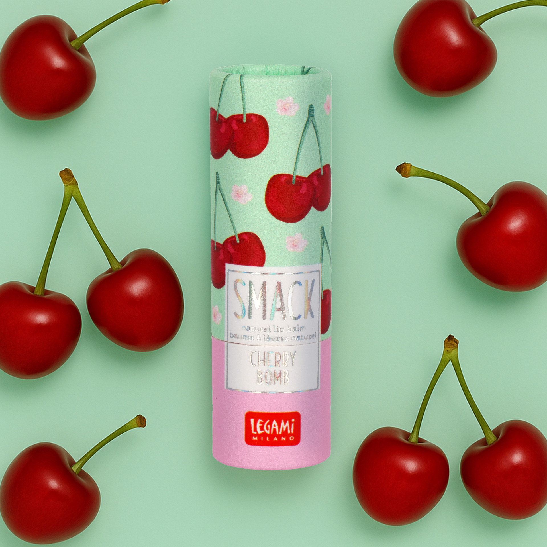 Legami Lippenpflegestift Smack Cherry Kirsche