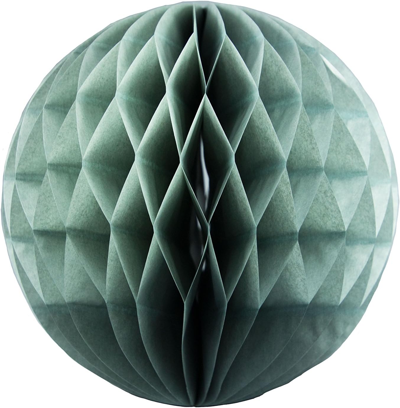 Elfenstall Seidenpapier Wabenball für Ihre Hochzeit oder Party als Dekoration 6 Zoll 15 cm in der Farbe Grau