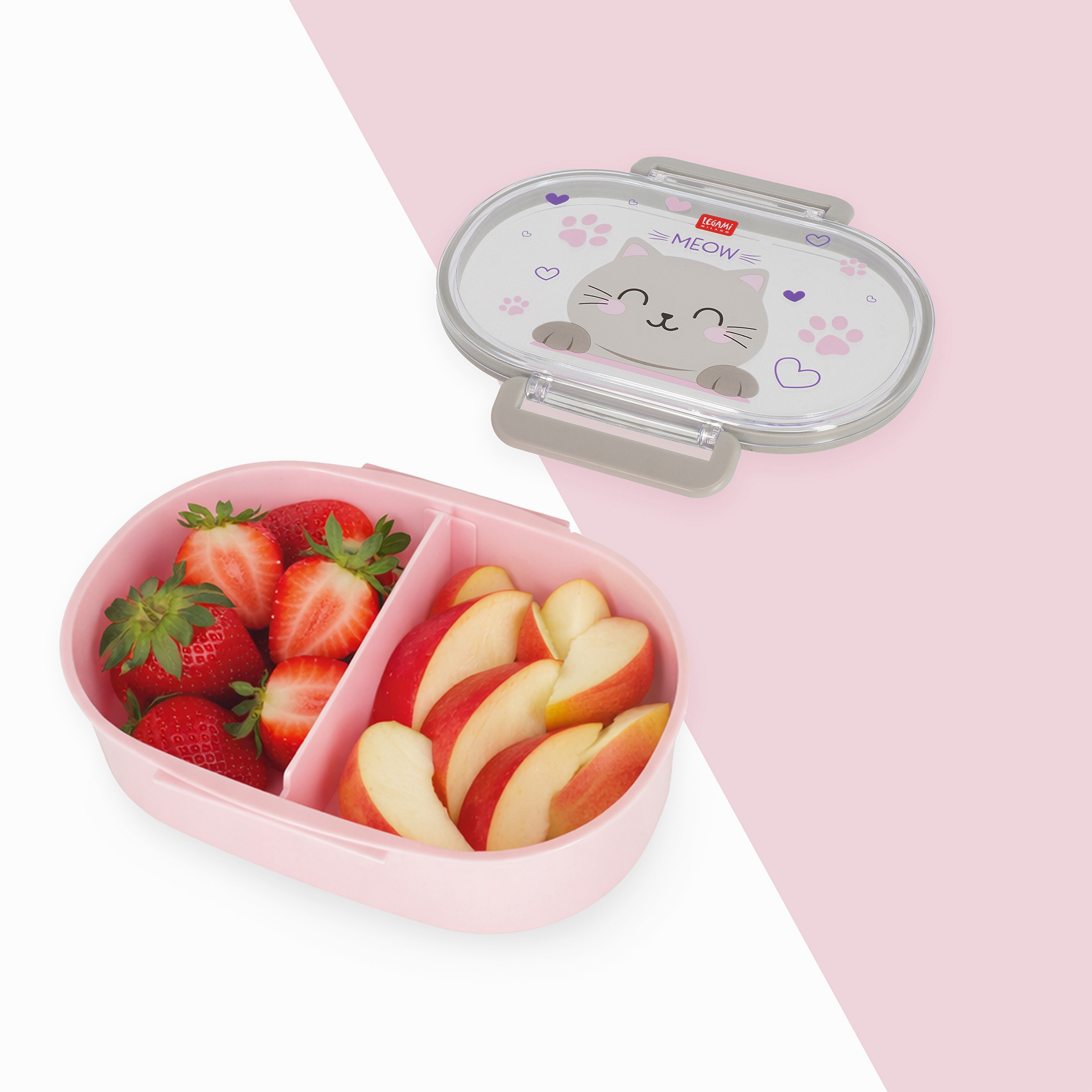 Legami Lunchbox Snackbox - Snack & Go - Kitty Katze