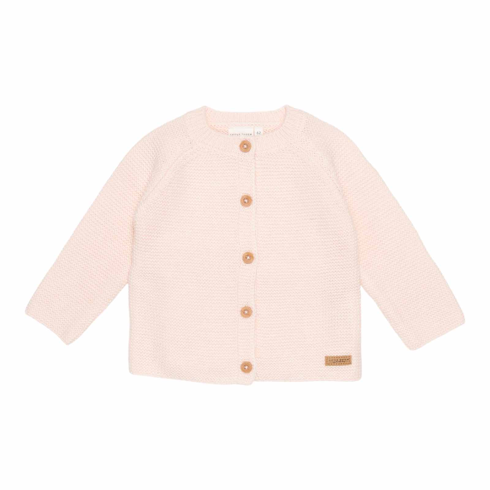 Little Dutch Strickjacke Babyjacke Pink Rosa 62