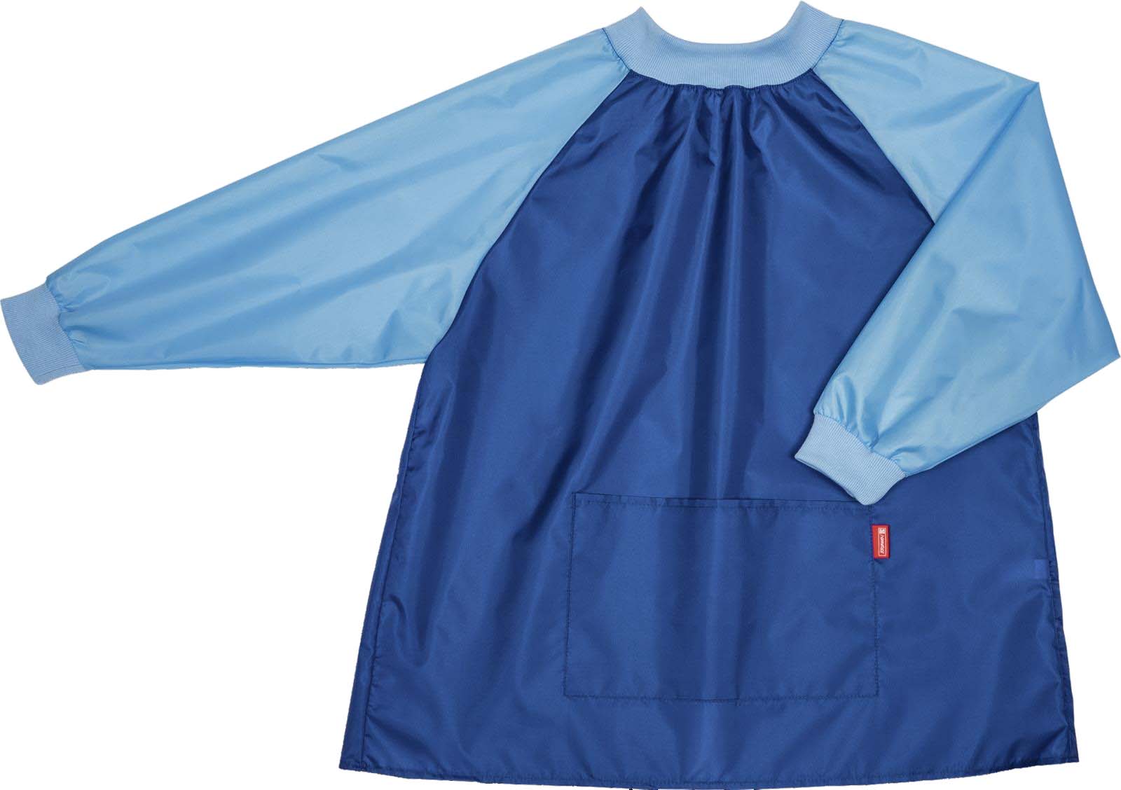 Brunnen Bastel- und Werkschürze Kinderschürze mit Ärmeln blau