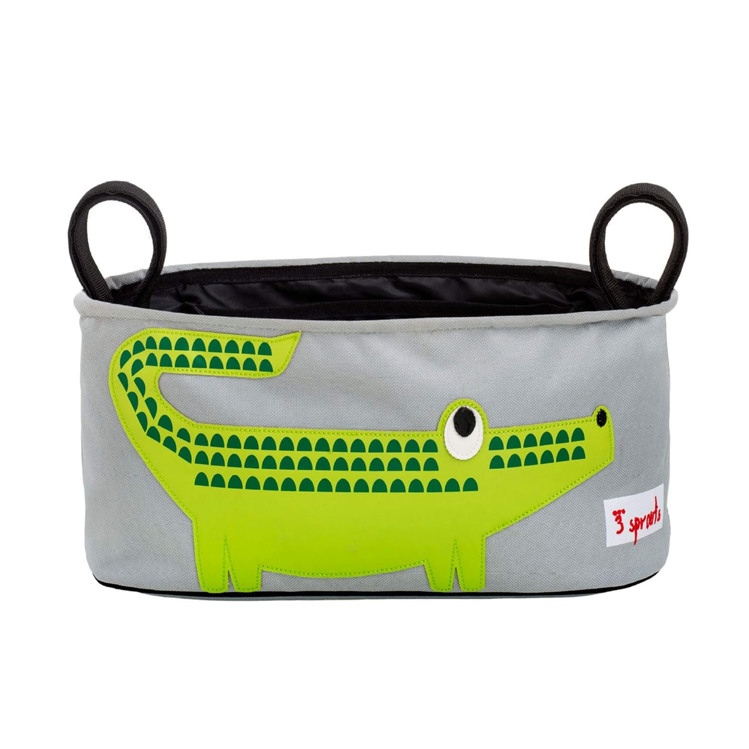 3 Sprouts Kinderwagentasche Kinderwagenorganizer Krokodil grün