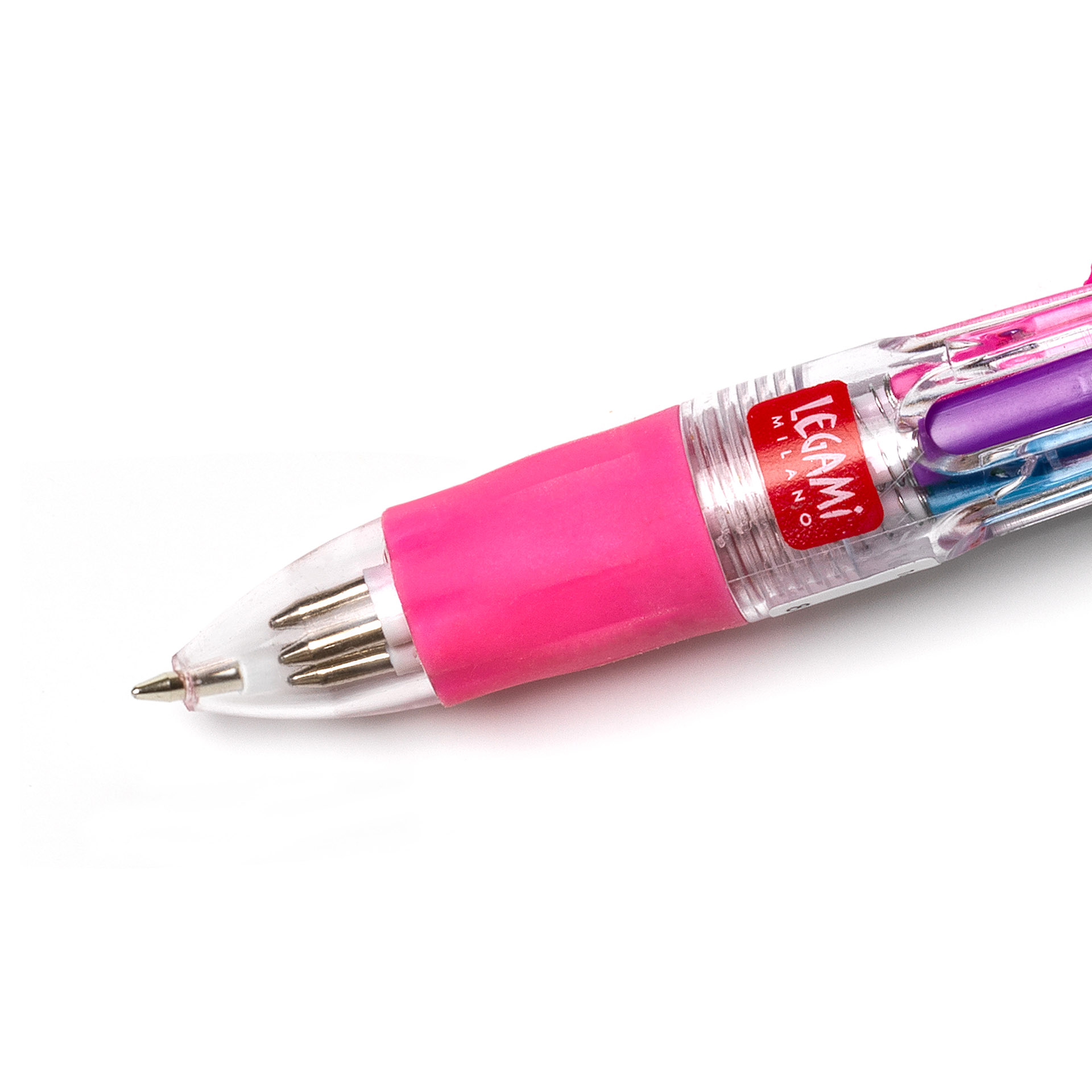 Legami Mini-Kugelschreiber mit 4 Farben Mini Magic Rainbow Einhorn