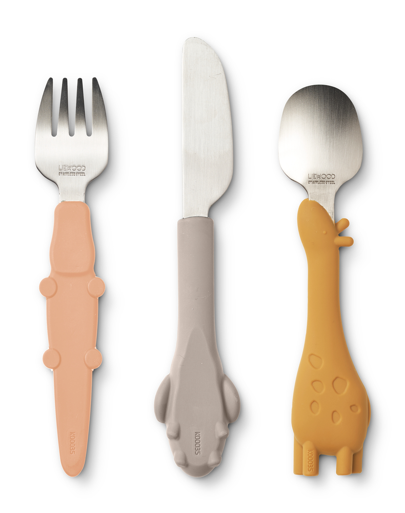 Liewood Besteckset für Kinder Tove Tuscany Rose Mix