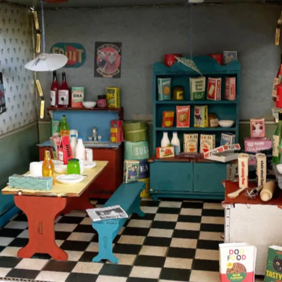 The Mouse Mansion DIY Stanzteile Set aus Papier