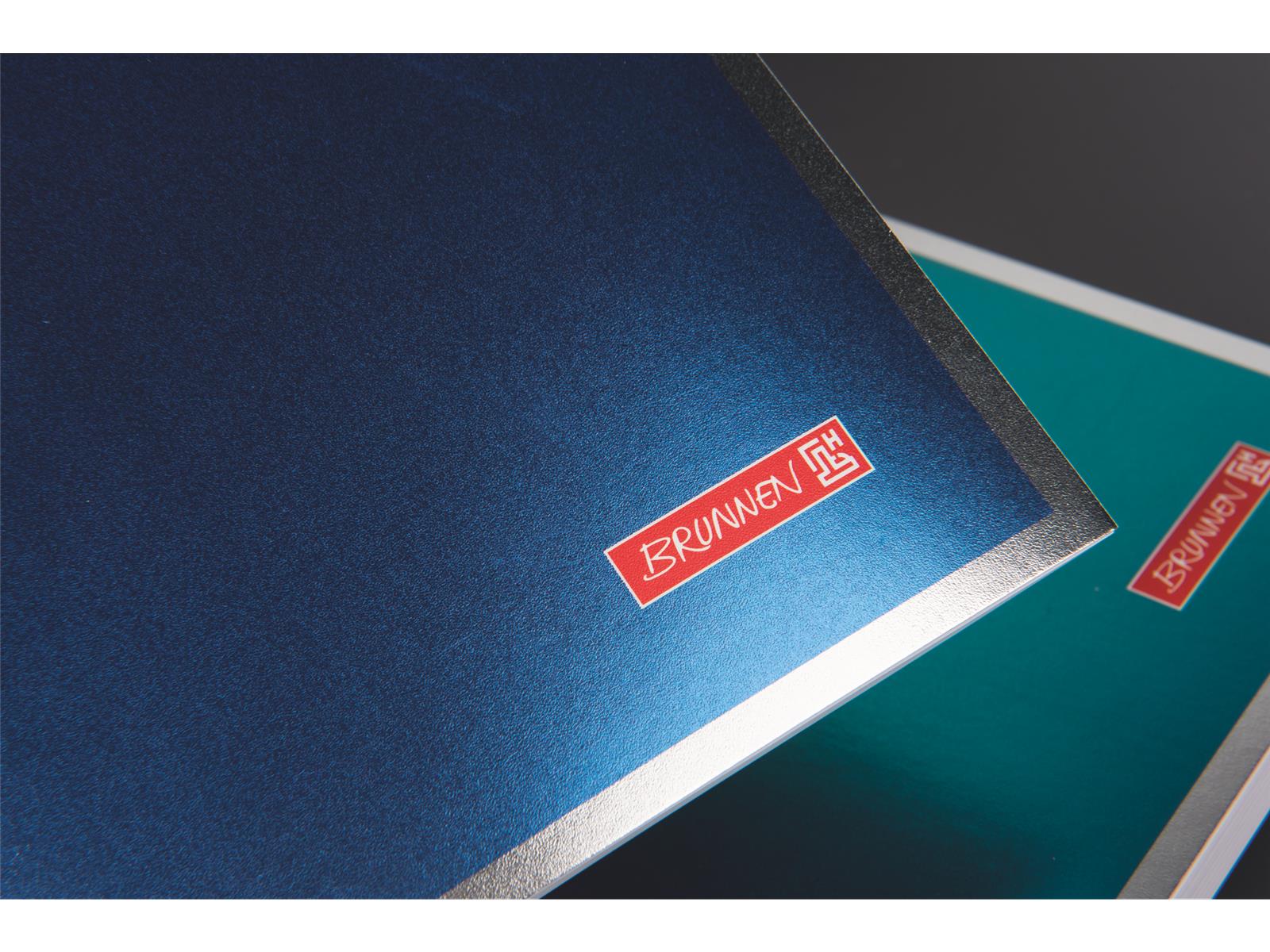 Brunnen Notizbuch A6 Metallic Din A6 unliniert sortiert