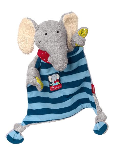 Sigikid Schnuffeltuch Lolo Lombardo Elefant