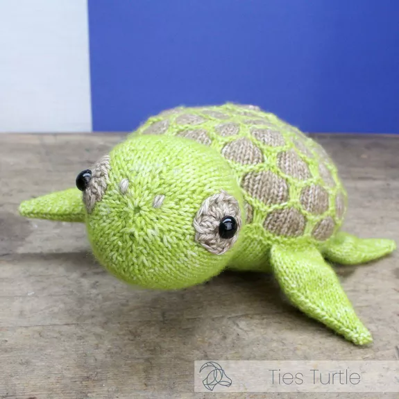 Hardicraft DIY Strickset Knitting Kit Ties Turtle Schildkröte Hardicraft DIY Strickset Knitting Kit Ties Turtle Schildkröte