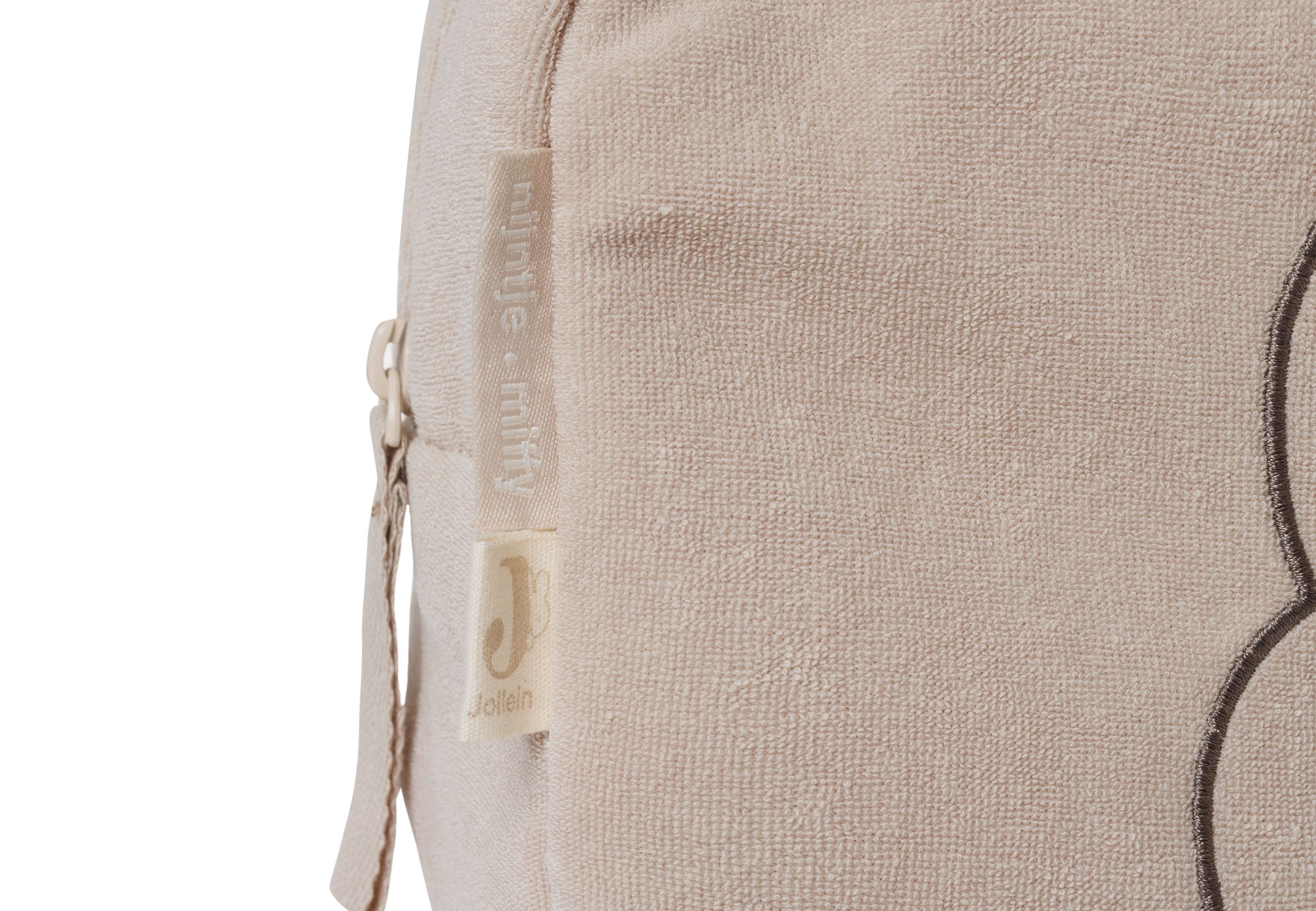 Jollein Beutel Tasche Frottee Miffy Nougat