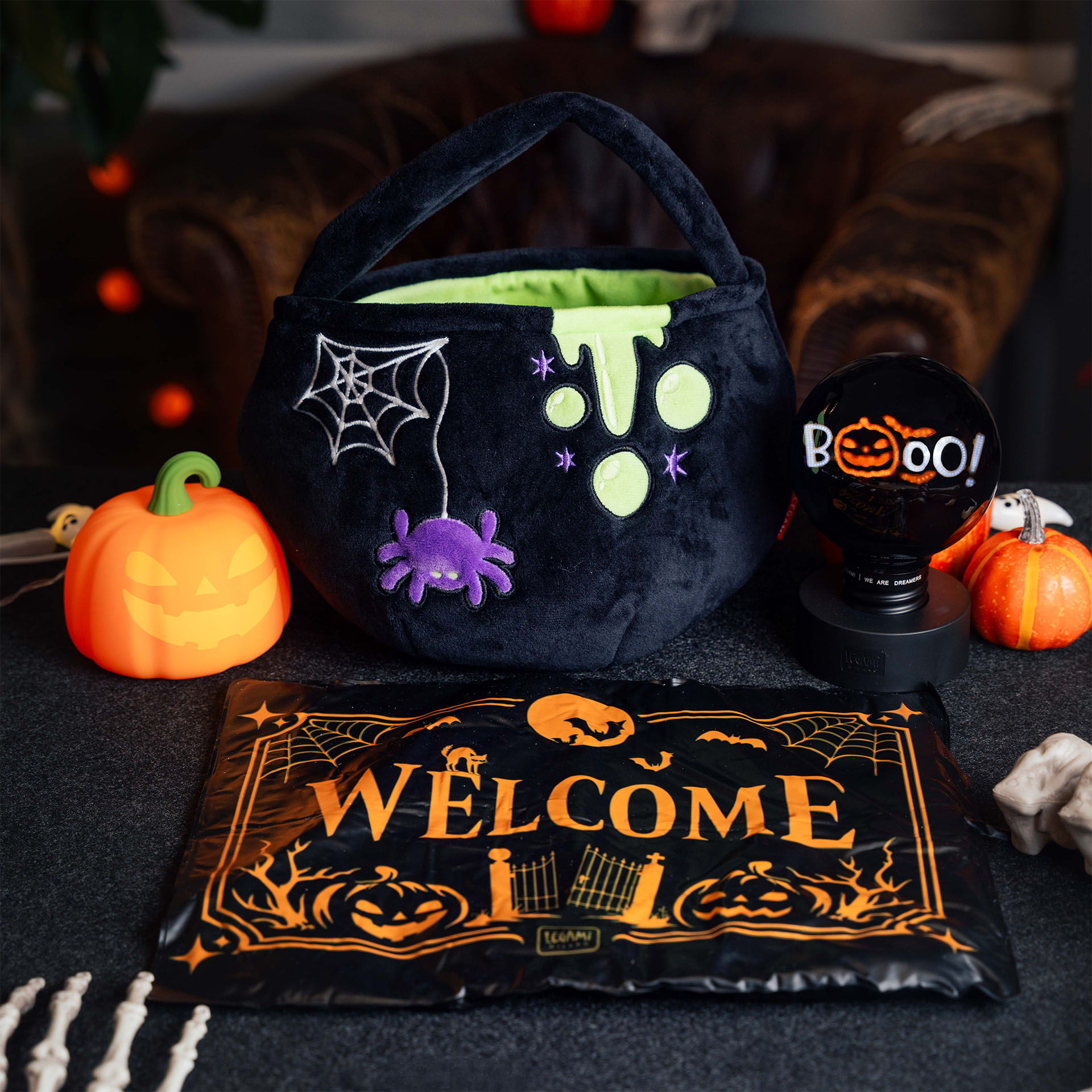 Legami Halloween Tasche für Süßes oder Saures Trick or Treat Cauldron
