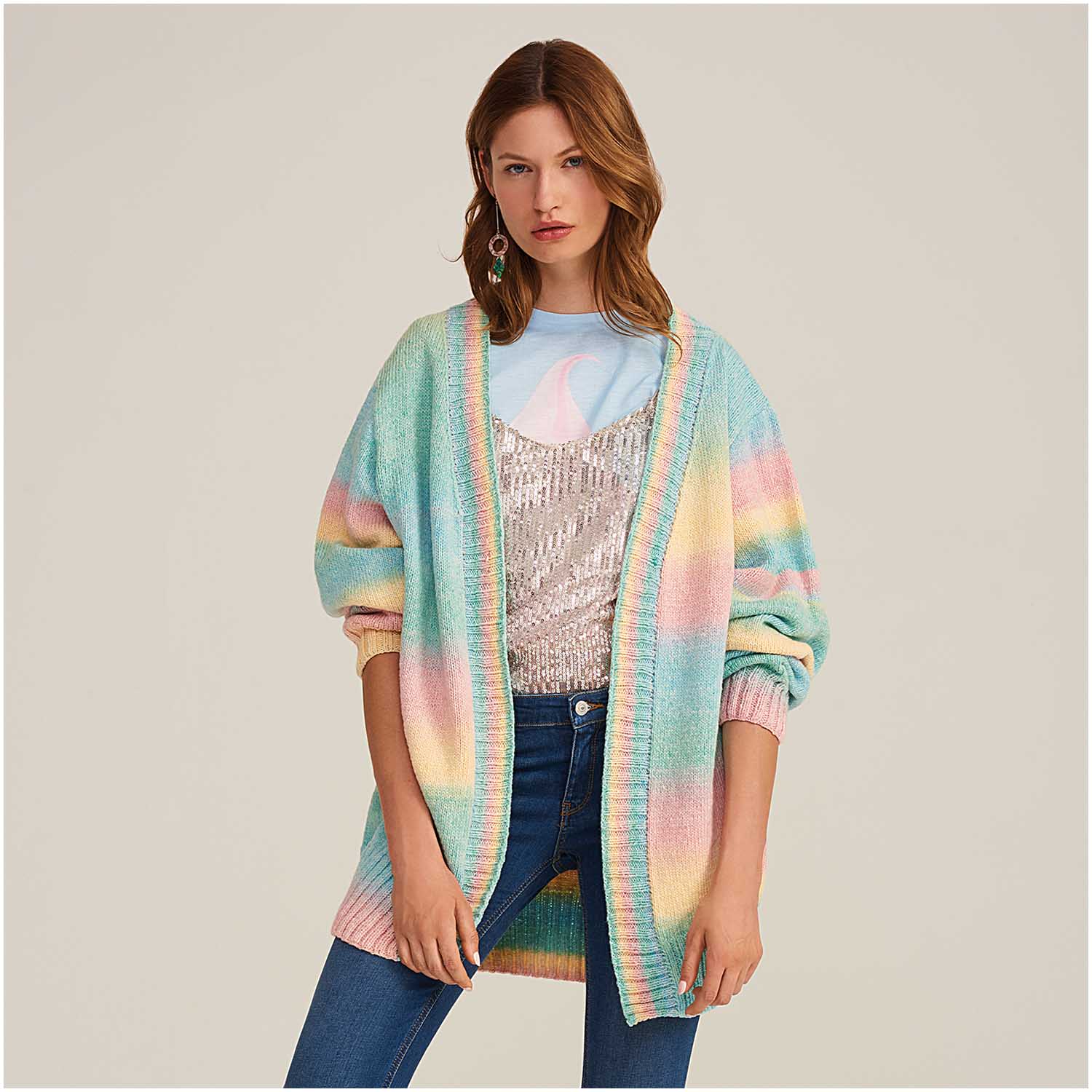 Rico Design Fashion Cotton Light & Long DK Wolle 50g Farbe 003 Multicolor Rico Design Fashion Cotton Light & Long DK Wolle 50g Farbe 003 Multicolor