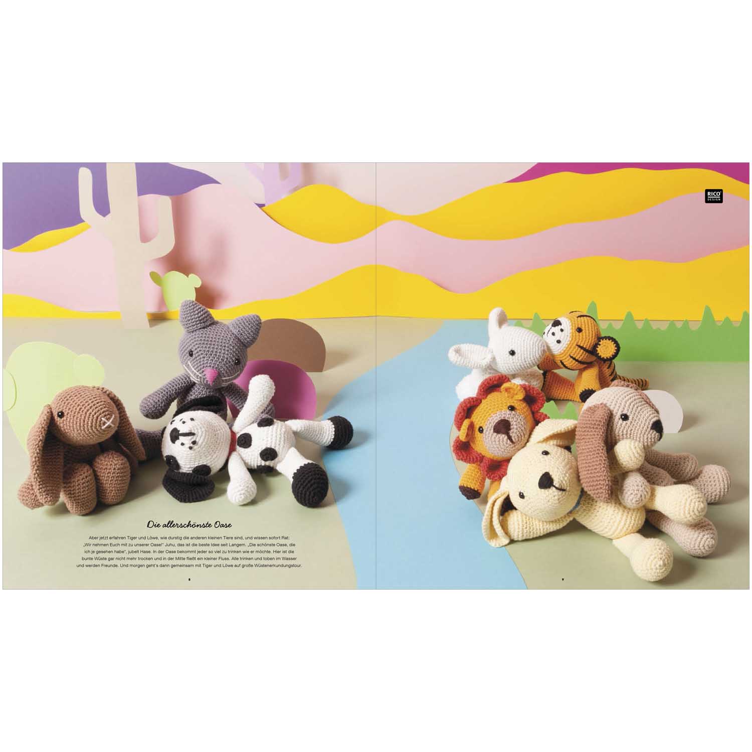 Rico Design Ricorumi Häkelanleitung Puppies