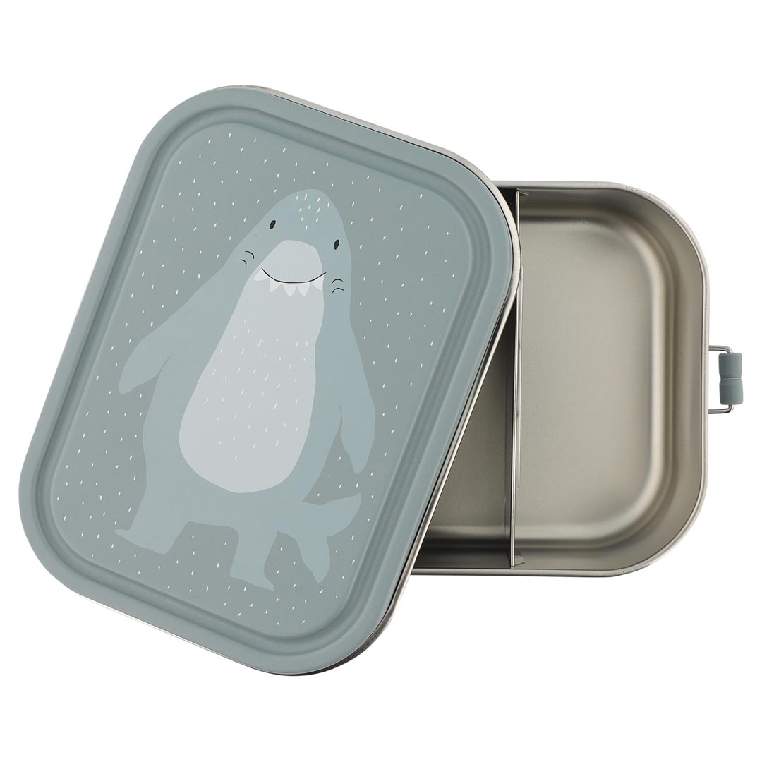 Trixie Brotdose Lunchbox aus Edelstahl Mr Shark Hai Large