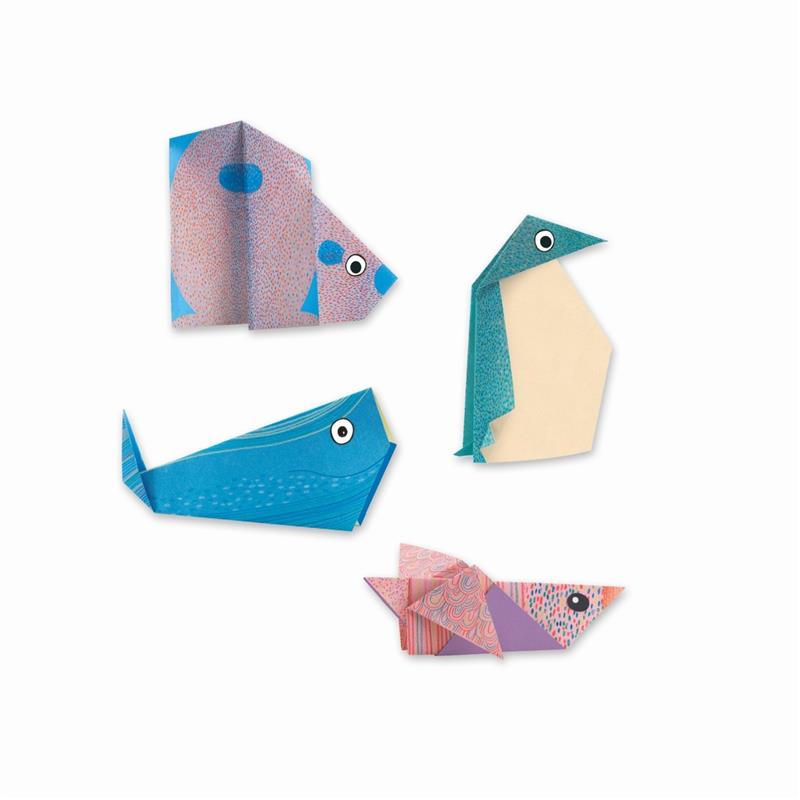 Djeco Origami Polartiere Bastelset