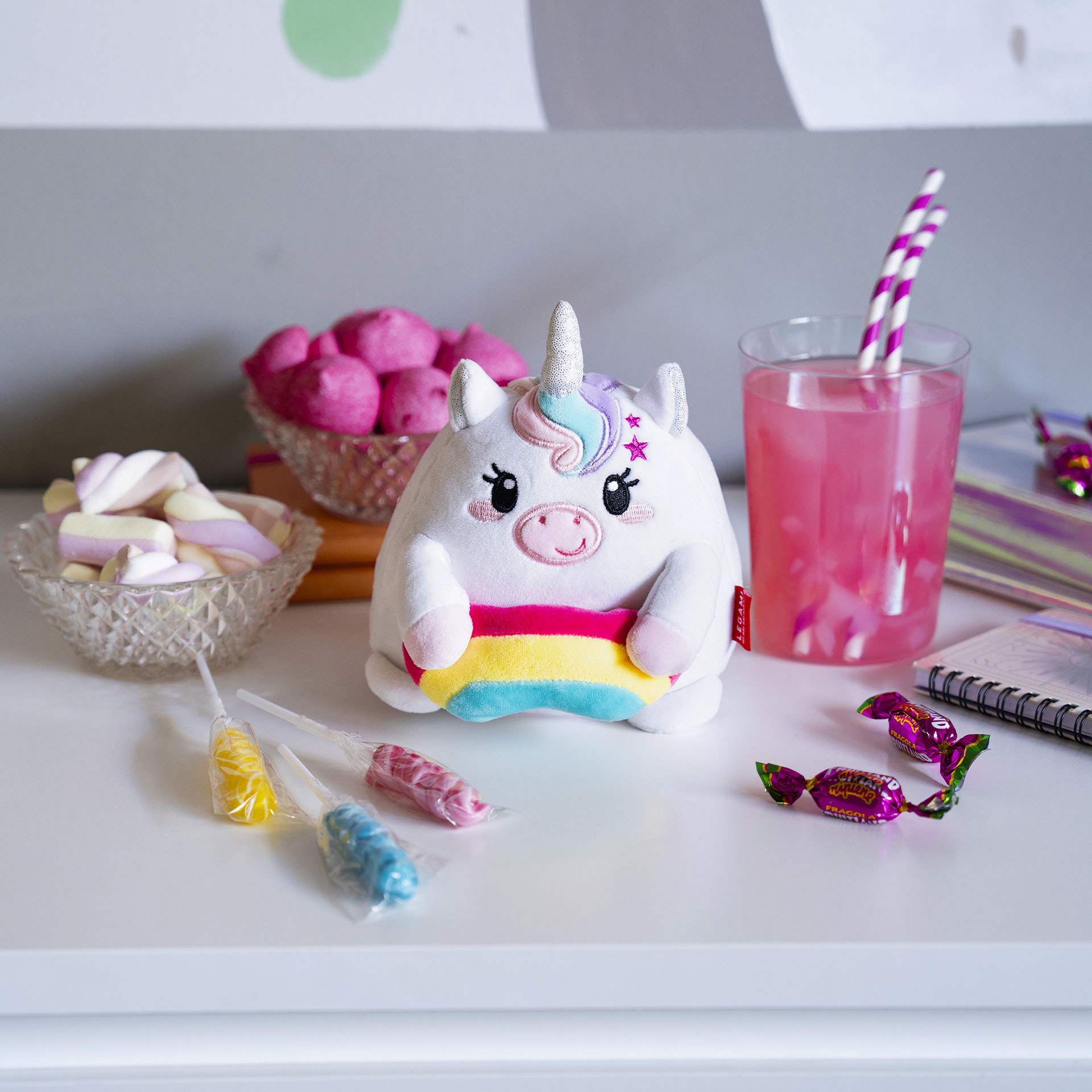 Legami Plüschtier Kuscheltier Super Soft Mini Unicorn Einhorn Legami Plüschtier Kuscheltier Super Soft Mini Unicorn Einhorn