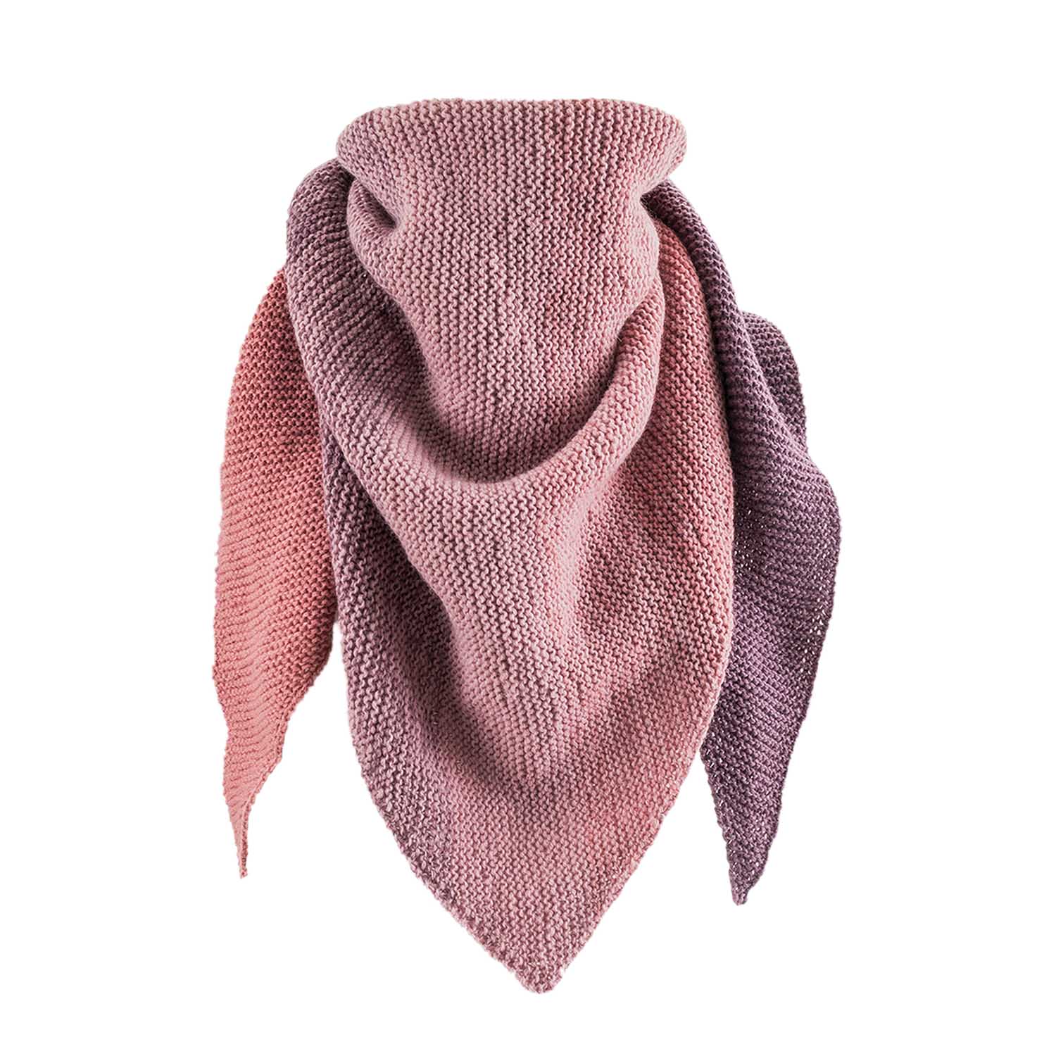 Rico Design Creative Wool Dégradé 200g Farbe 008 Mauve-Rosa