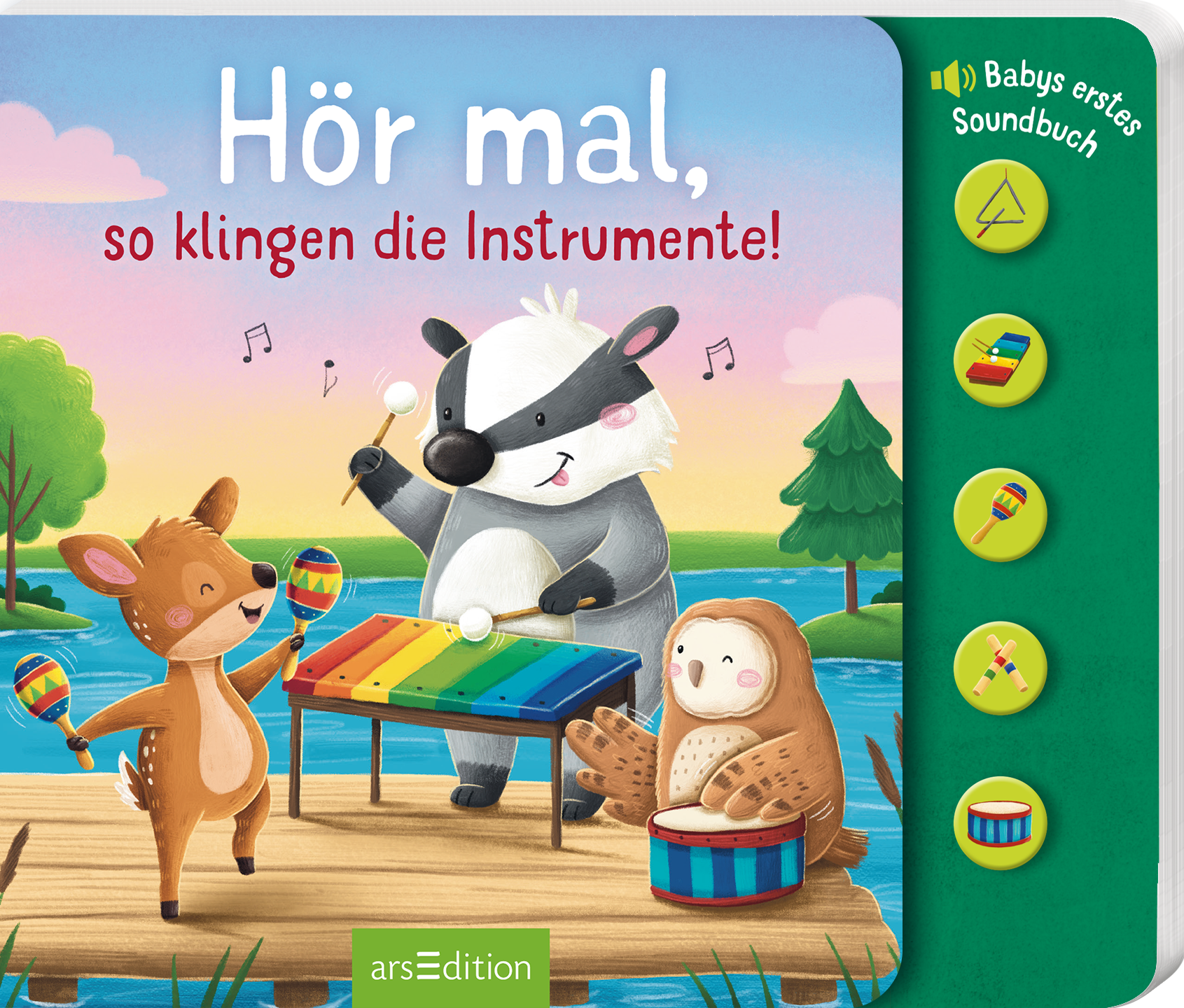 Hör mal, so klingen die Instrumente Babys erstes Soundbuch