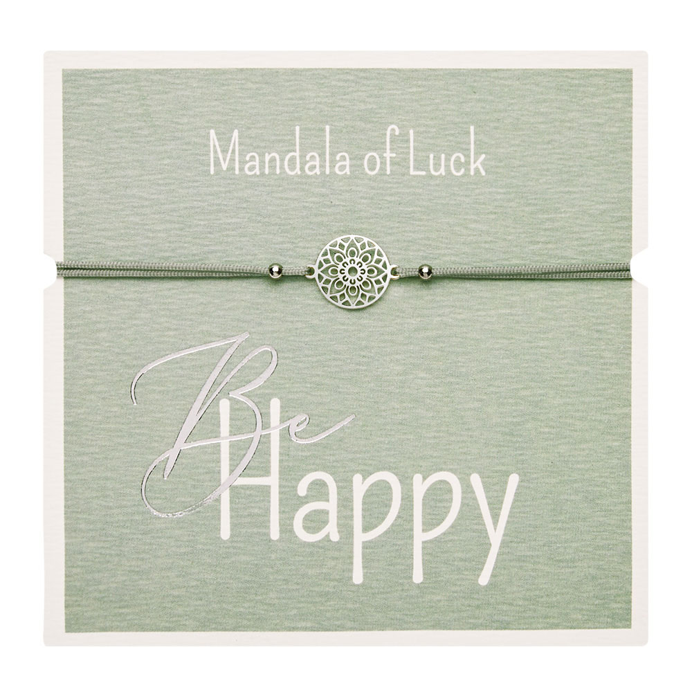 Armband Mandala of Luck Be Happy Mandala des Glücks